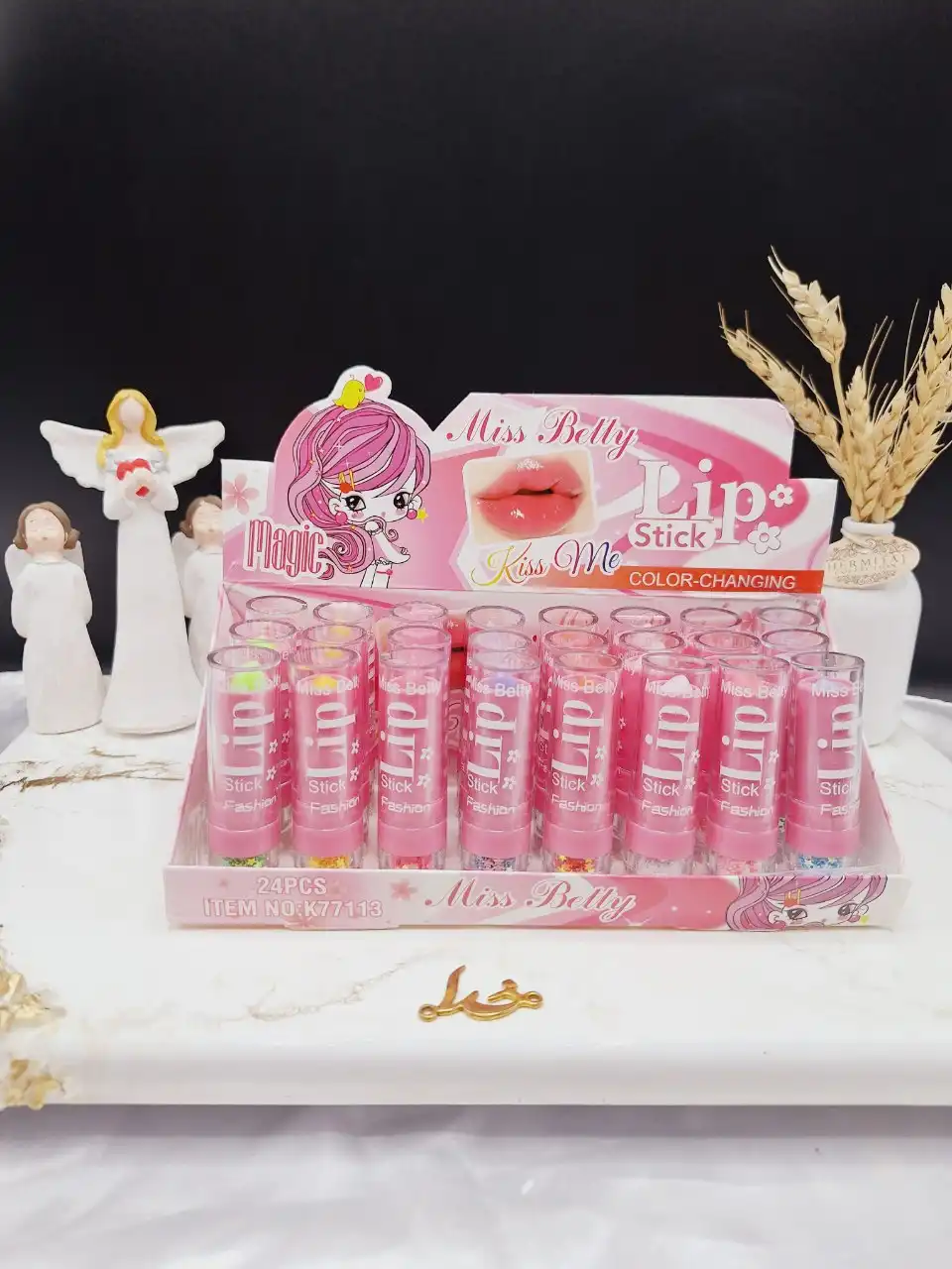 بالم لب فانتزی رنگارنگ میس بتی Miss Betty کد 77113