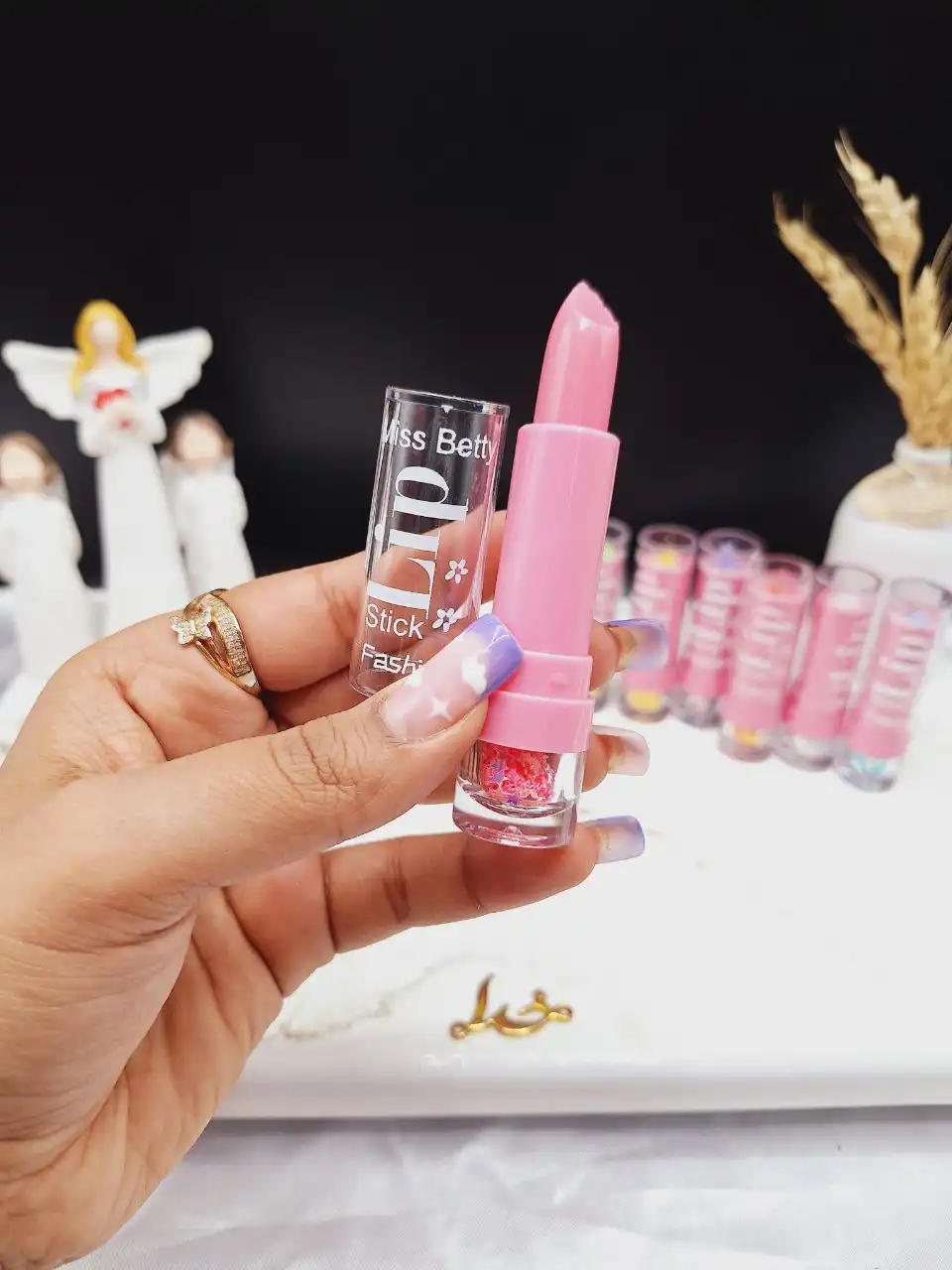 بالم لب فانتزی رنگارنگ میس بتی Miss Betty کد 77113