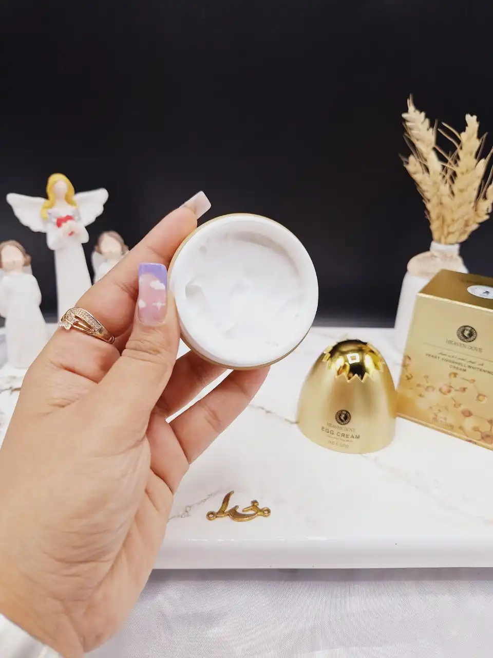 کرم سفید کننده پوست طرح تخم مرغ کد HD_1128A