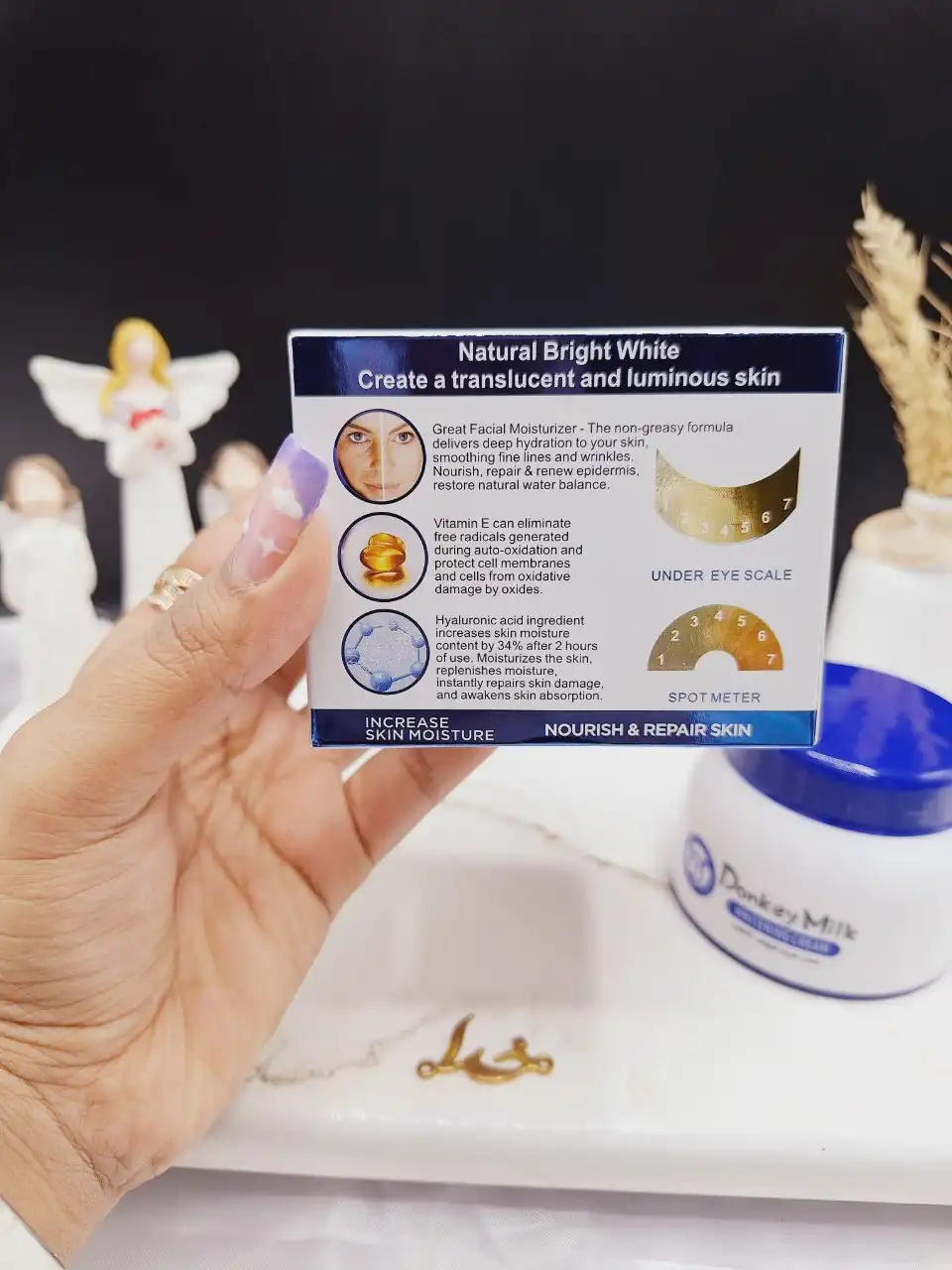 کرم سفید کننده شیر الاغ کیفیت عالی راکو کد RK 1194