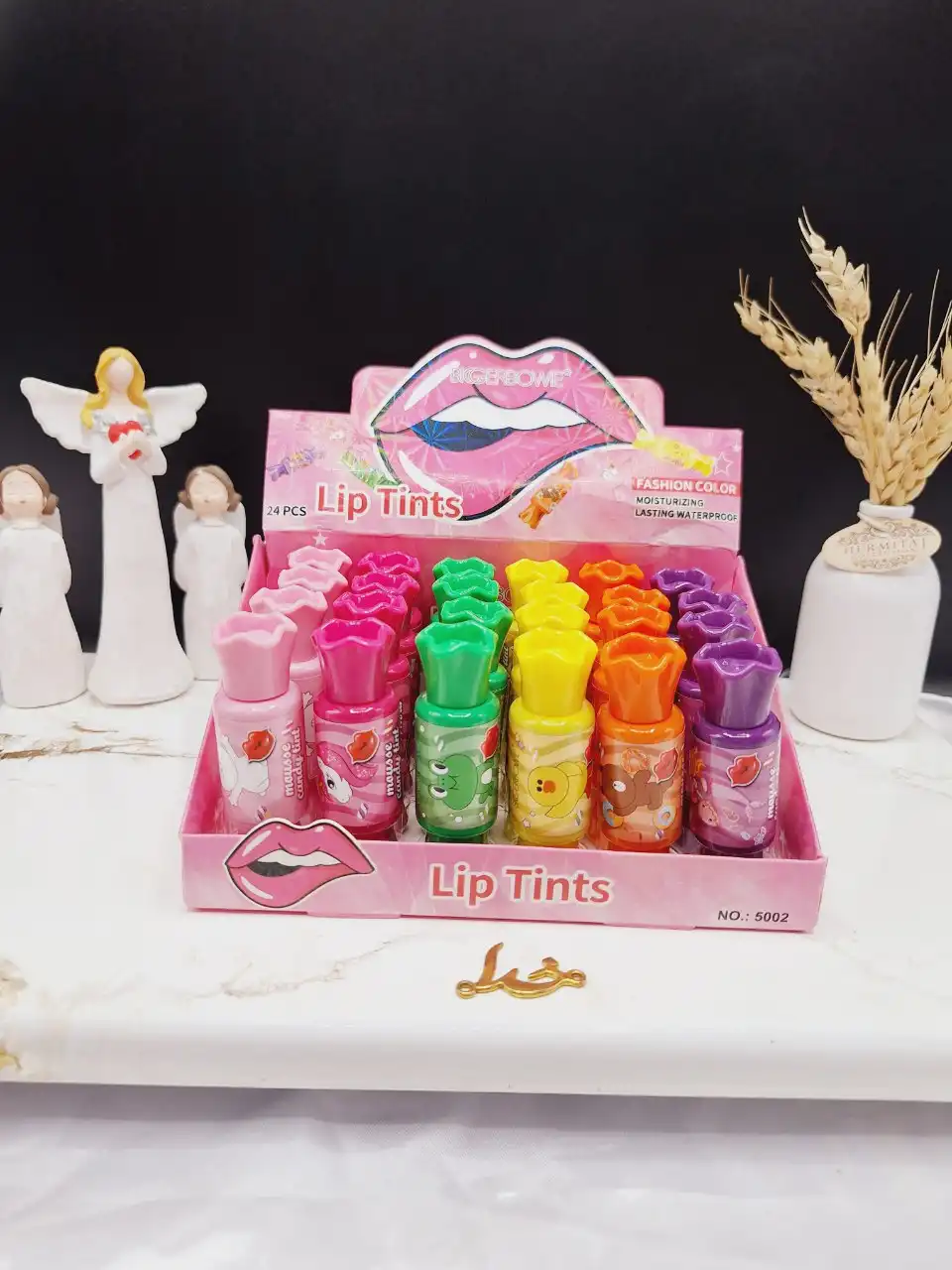 تینت لب شکلاتی طرح میشا بیوتی سیتی کد 5002