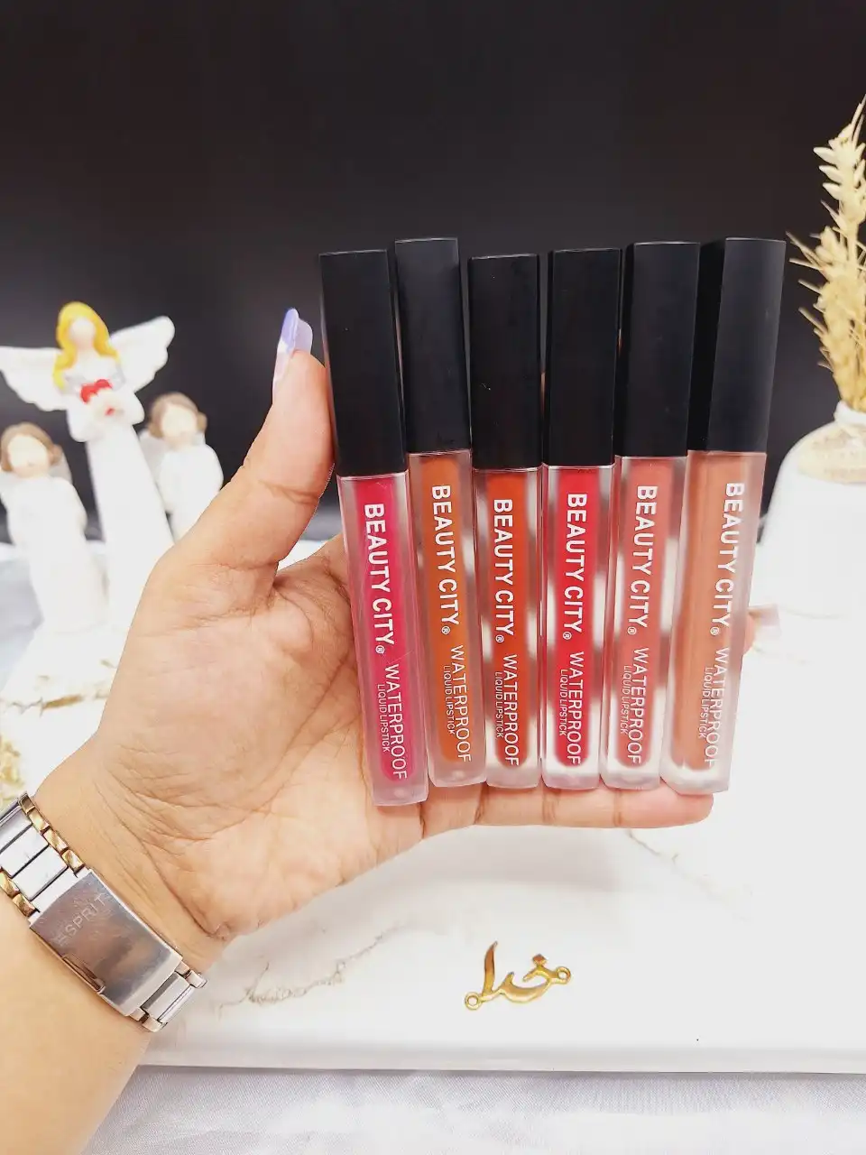 پک رژ لب مایع مات 12 عددی بیوتی سیتیBEAUTY CITY کد GN005