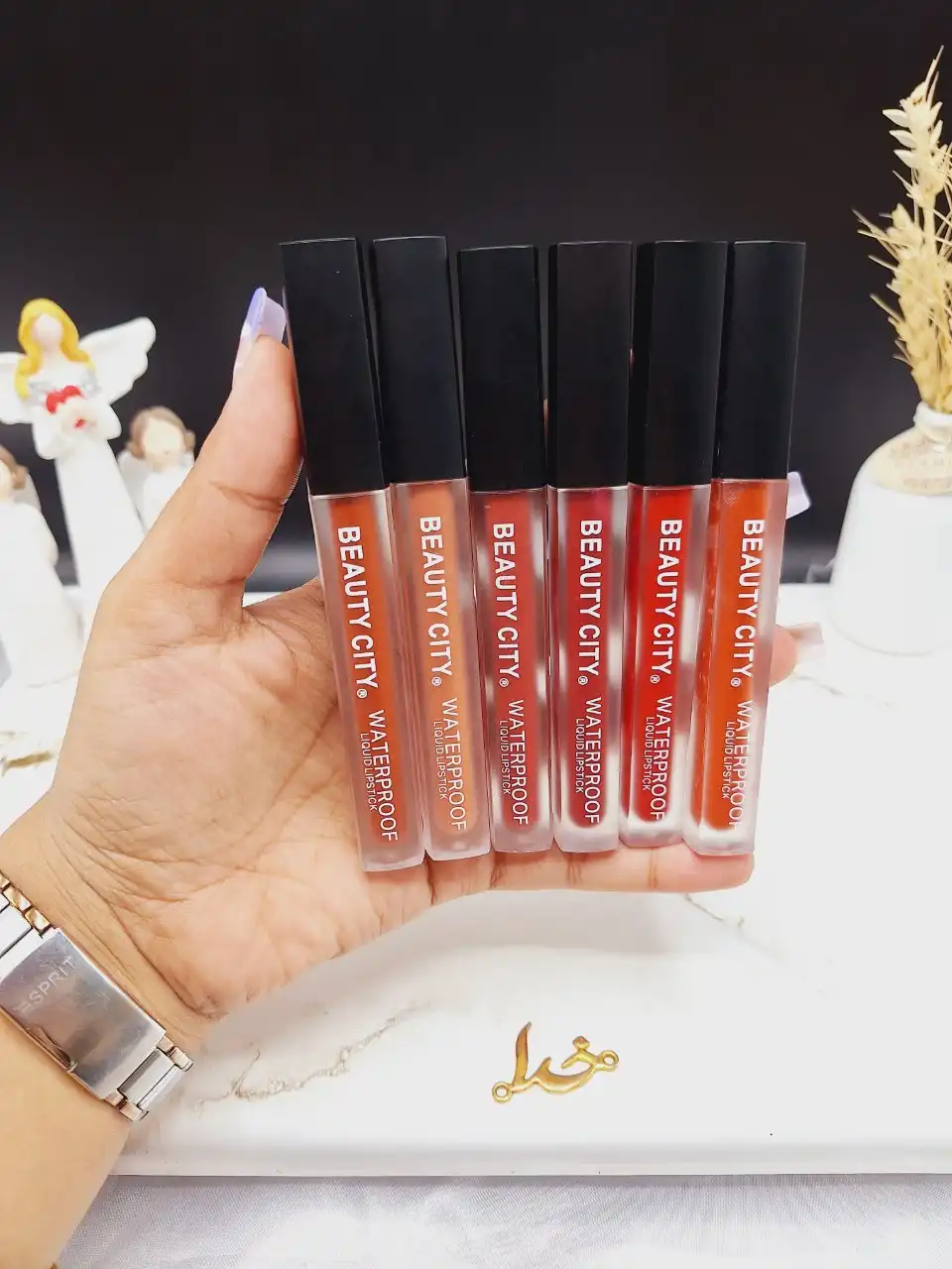 پک رژ لب مایع مات 12 عددی بیوتی سیتیBEAUTY CITY کد GN005