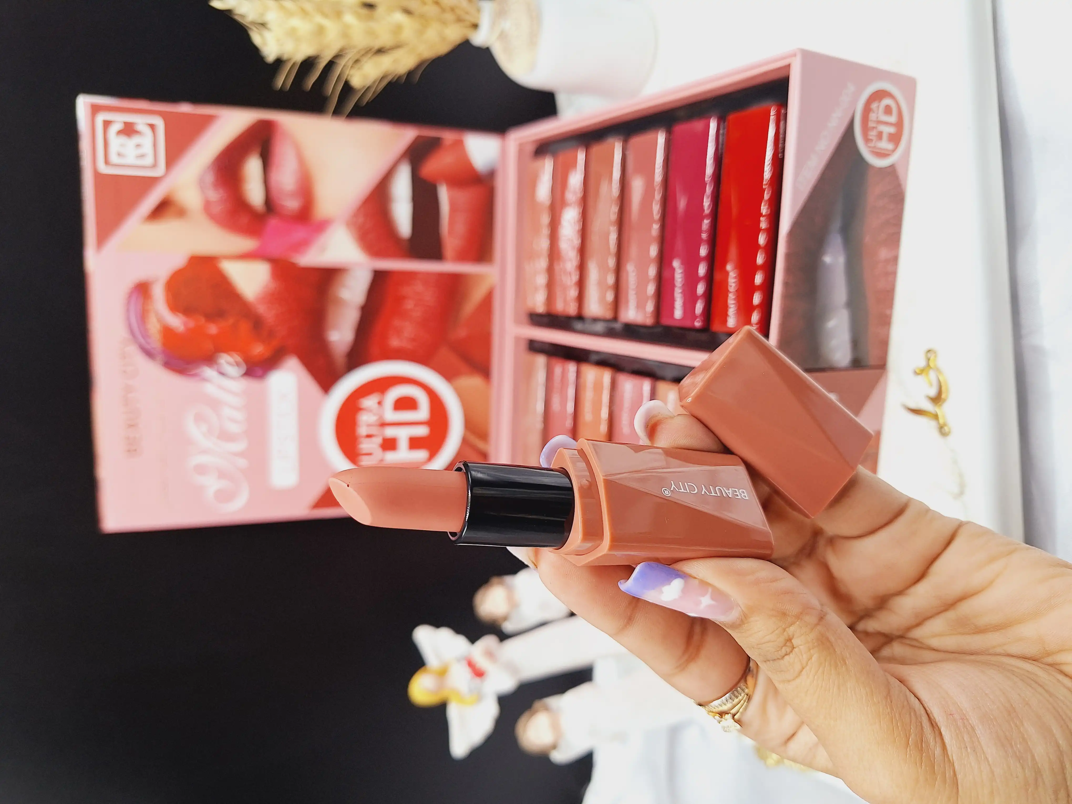 پک رژ جامد مات 24 رنگ بیوتی سیتی BEAUTY CITY کدNN_004