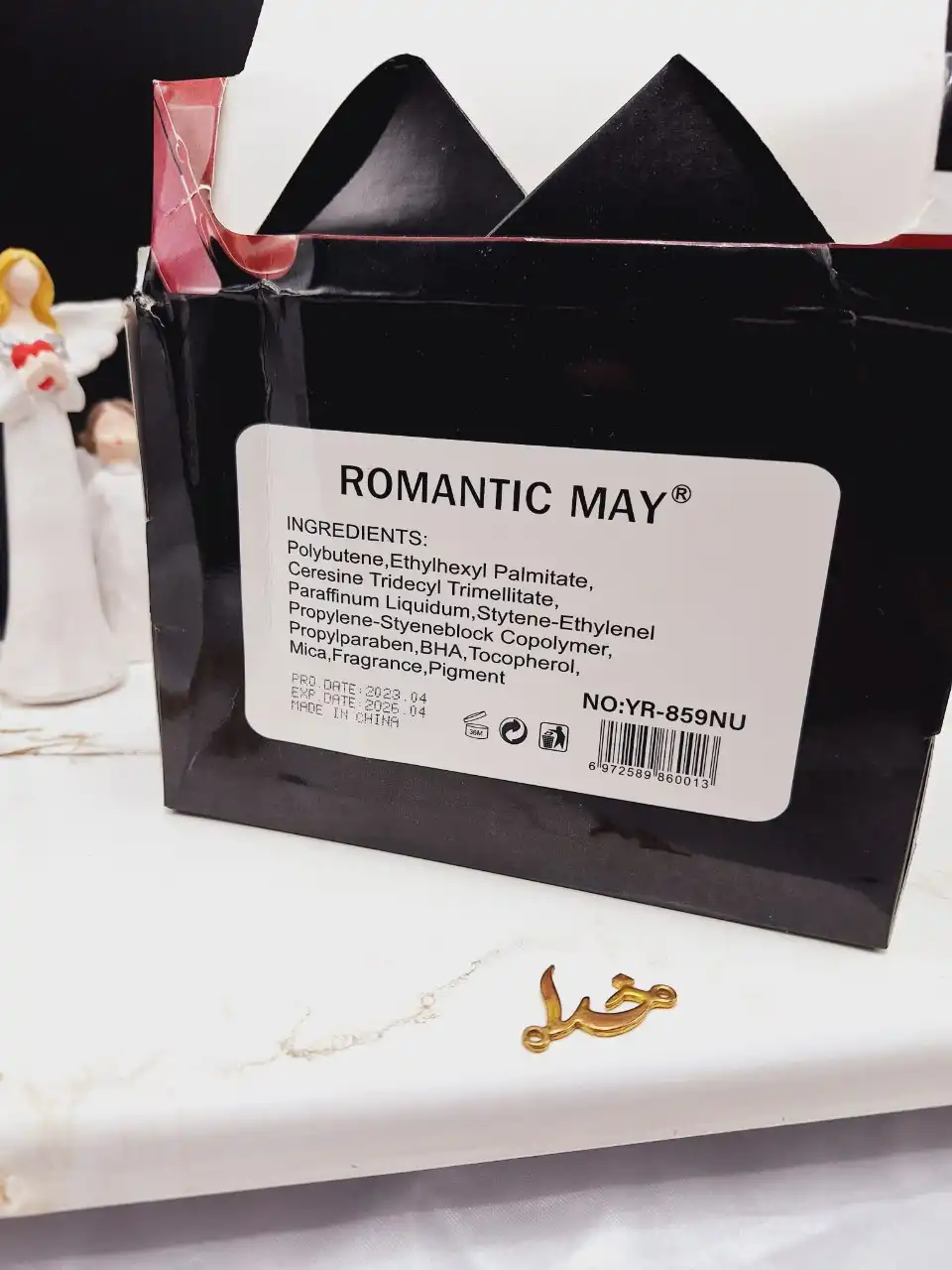 پک 6عددی رژ مایع برند رومانتیک مای ROMANTIC MAY پک A کد YR_859NU