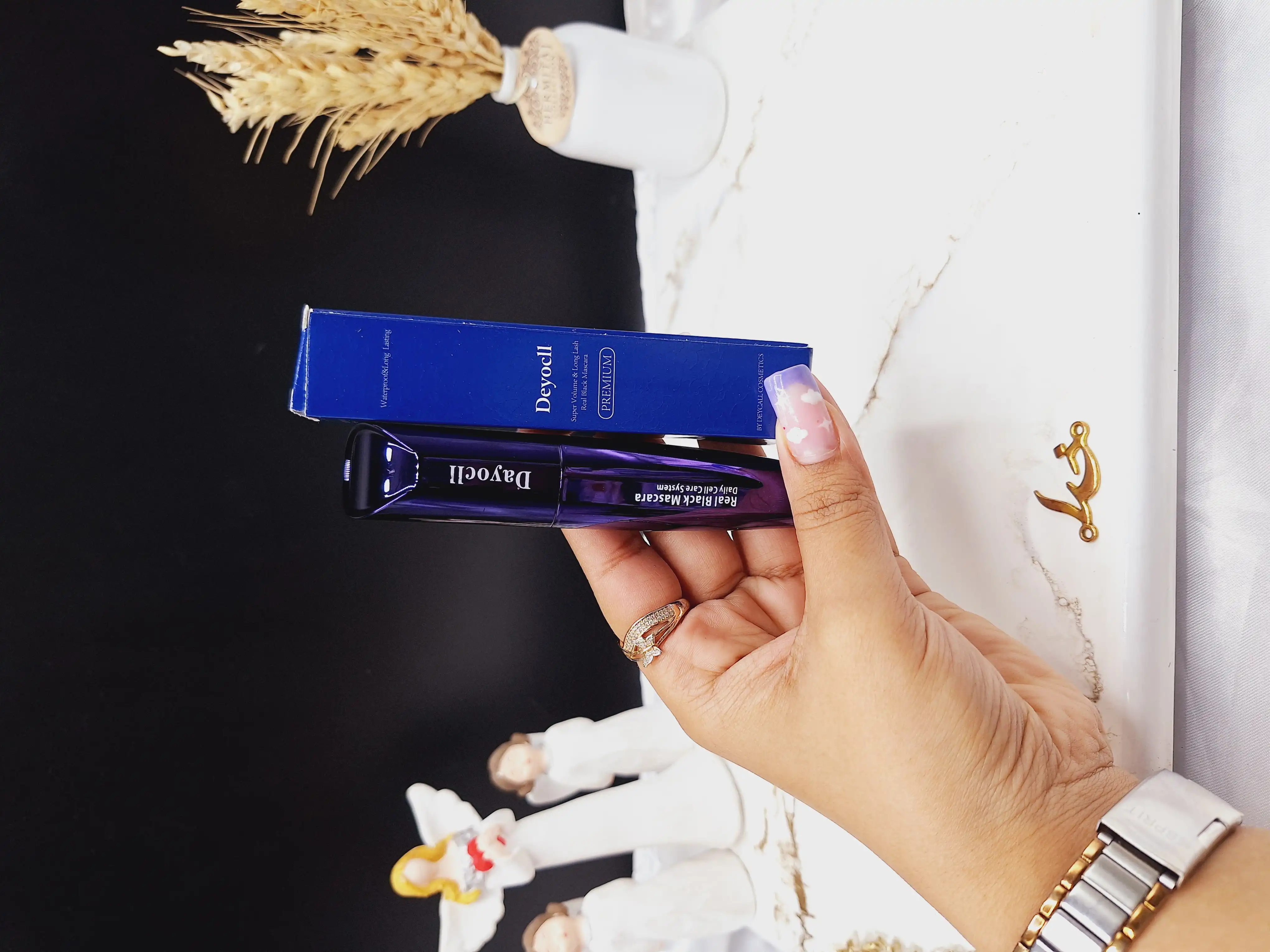 ریمل حجم دهنده و پرپشت کننده مژه دایسل Deycall کد MA015 طرح جدید