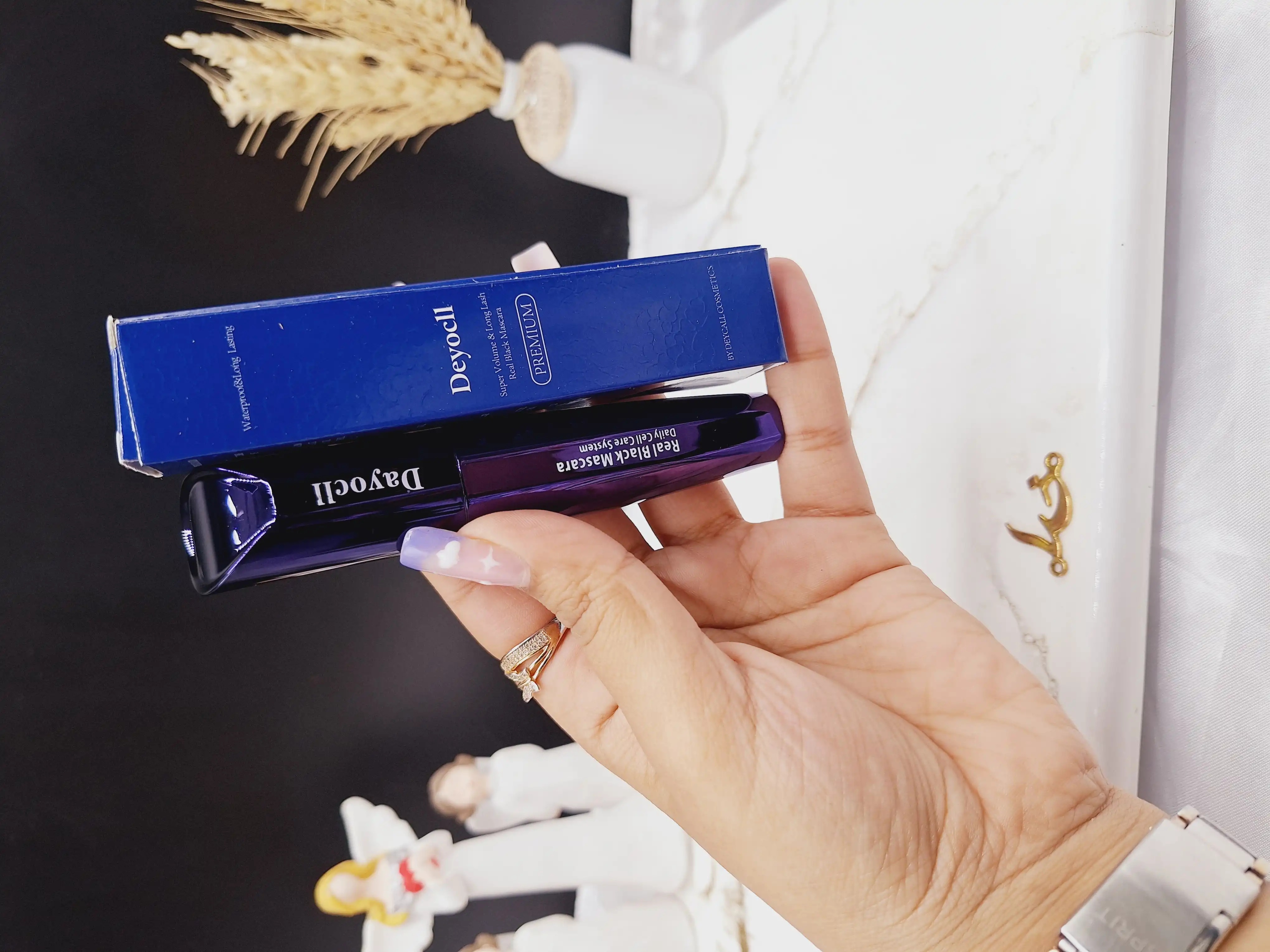 ریمل حجم دهنده و پرپشت کننده مژه دایسل Deycall کد MA015 طرح جدید