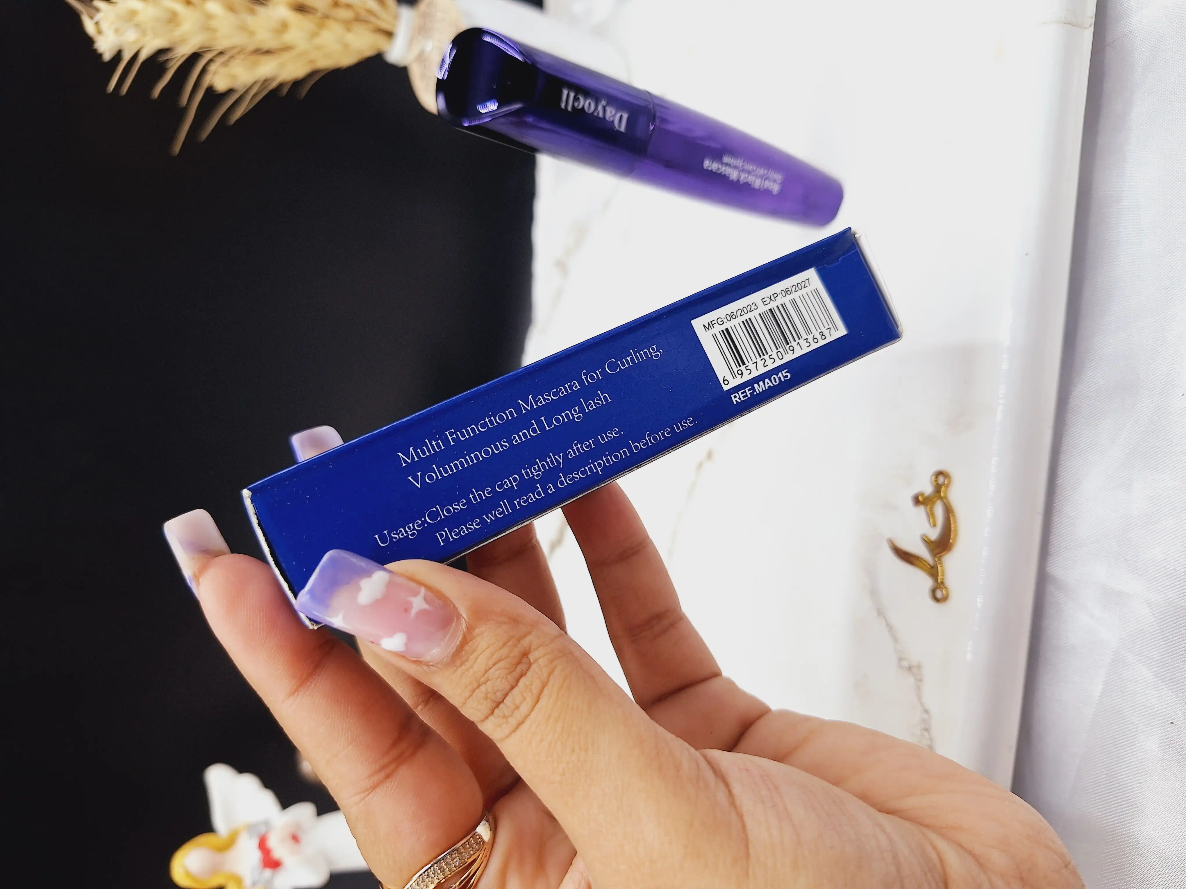 ریمل حجم دهنده و پرپشت کننده مژه دایسل Deycall کد MA015 طرح جدید