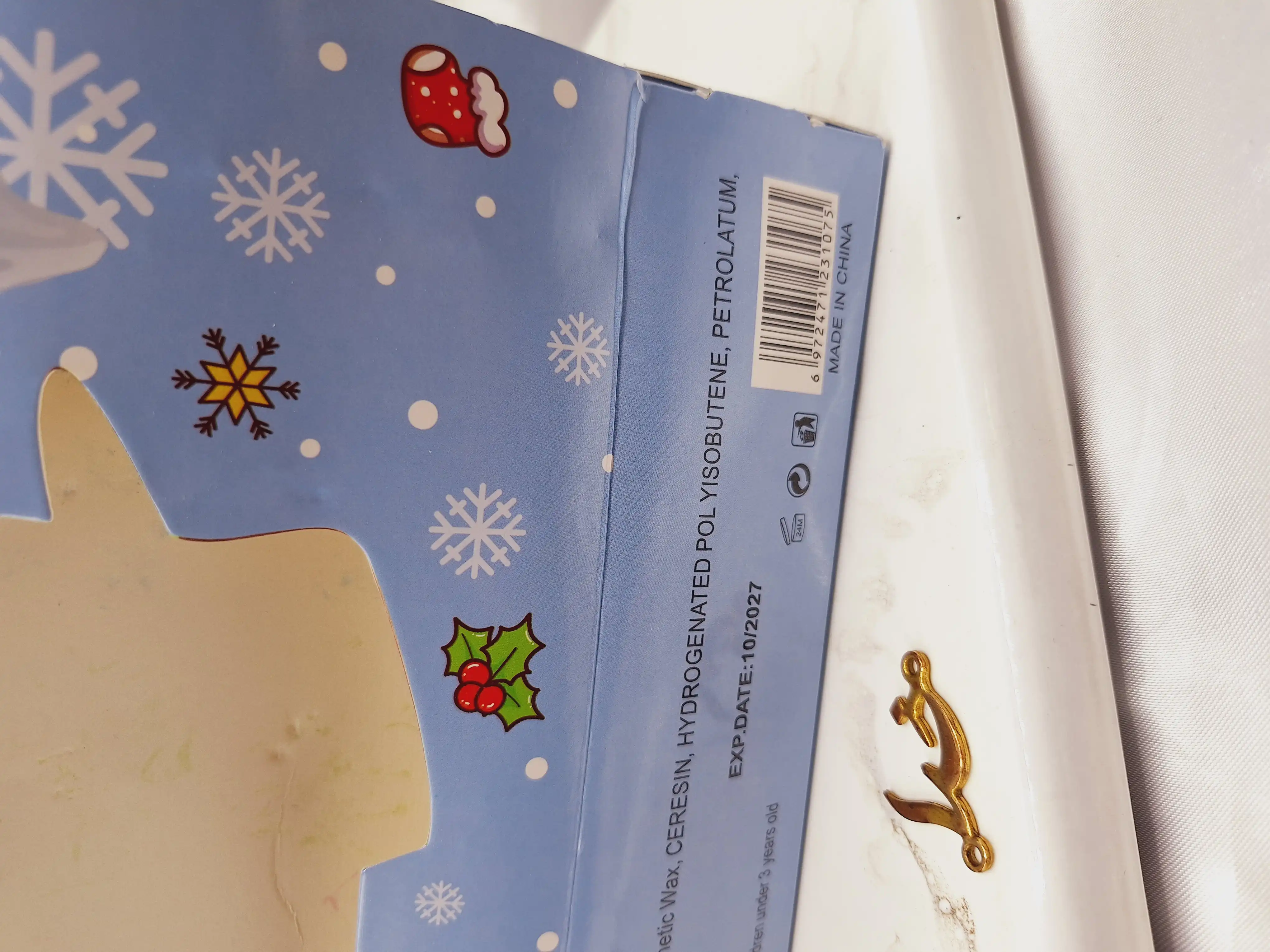 بالم لب طرح آدم برفی مجیک MAGIC  کد LS107