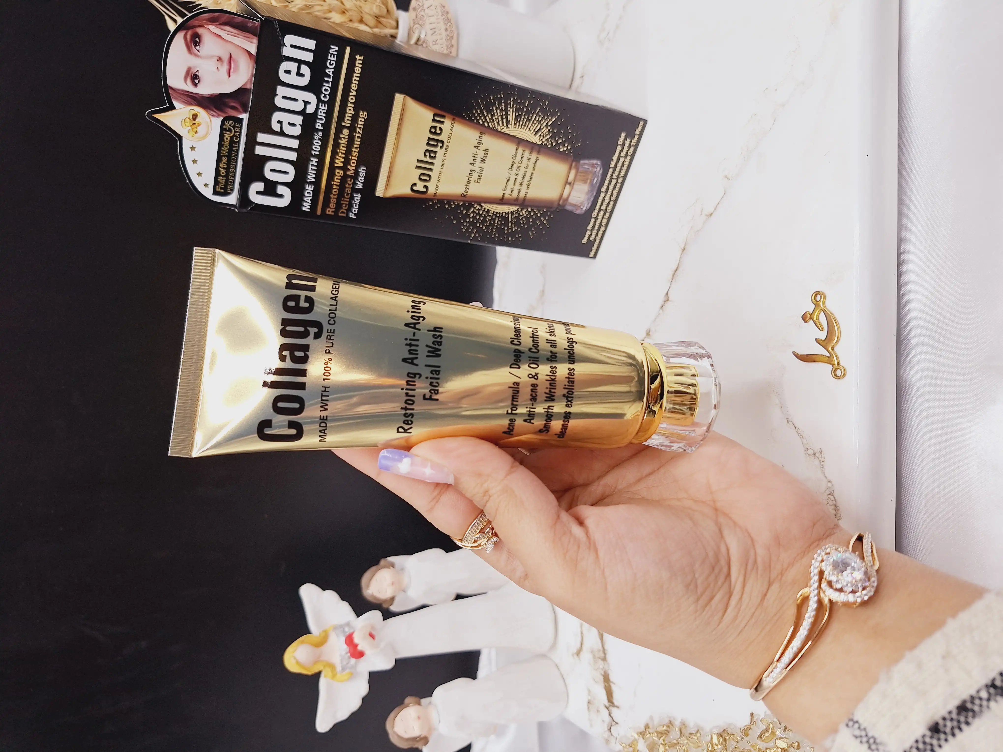 فوم شستشو کنترل کننده چربی و آکنه کلاژن وکالی Wokali کد HF2009