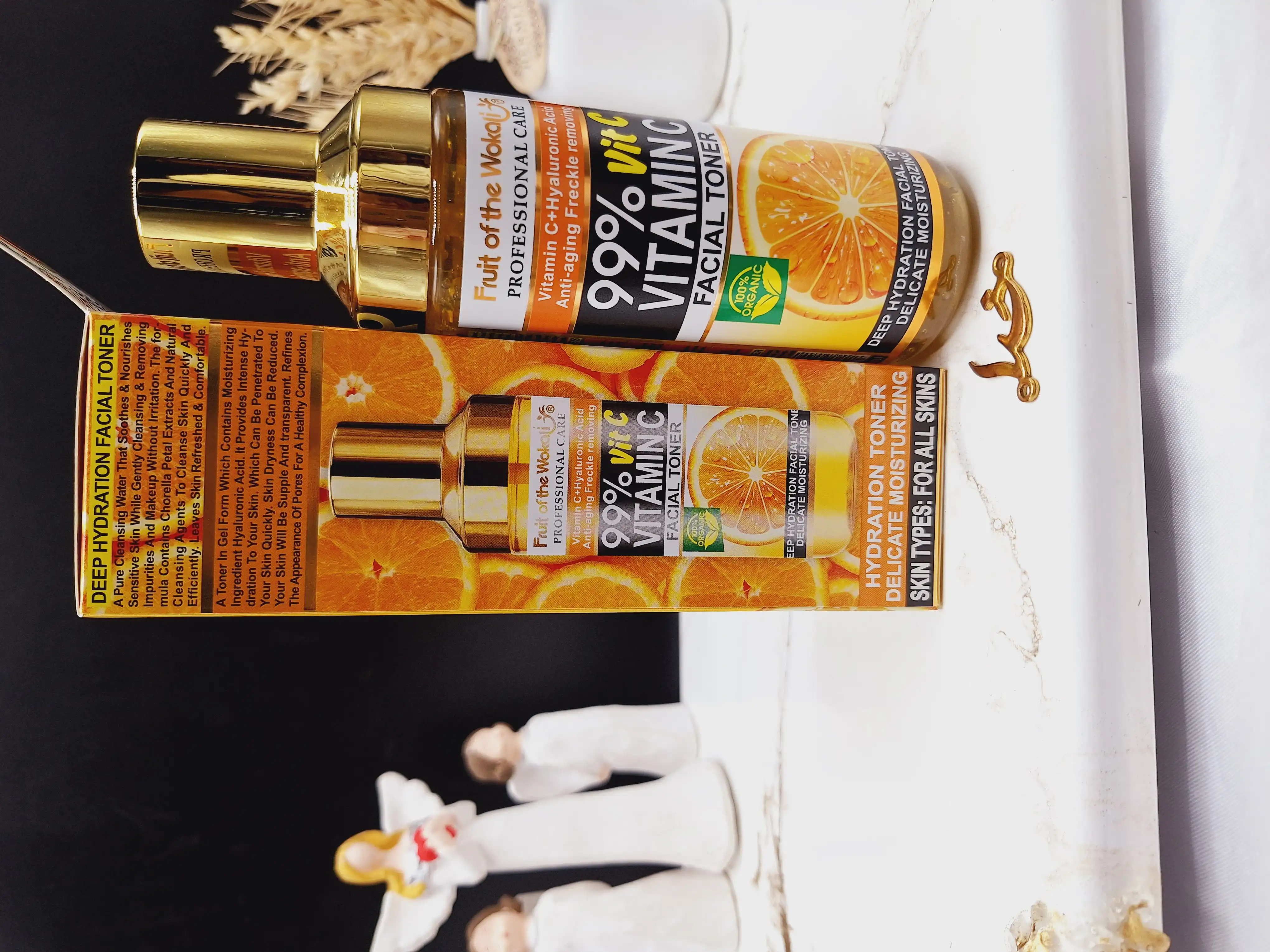 تونر روشن کننده قوی ویتامین سی وکالی Wokali کد WKL718