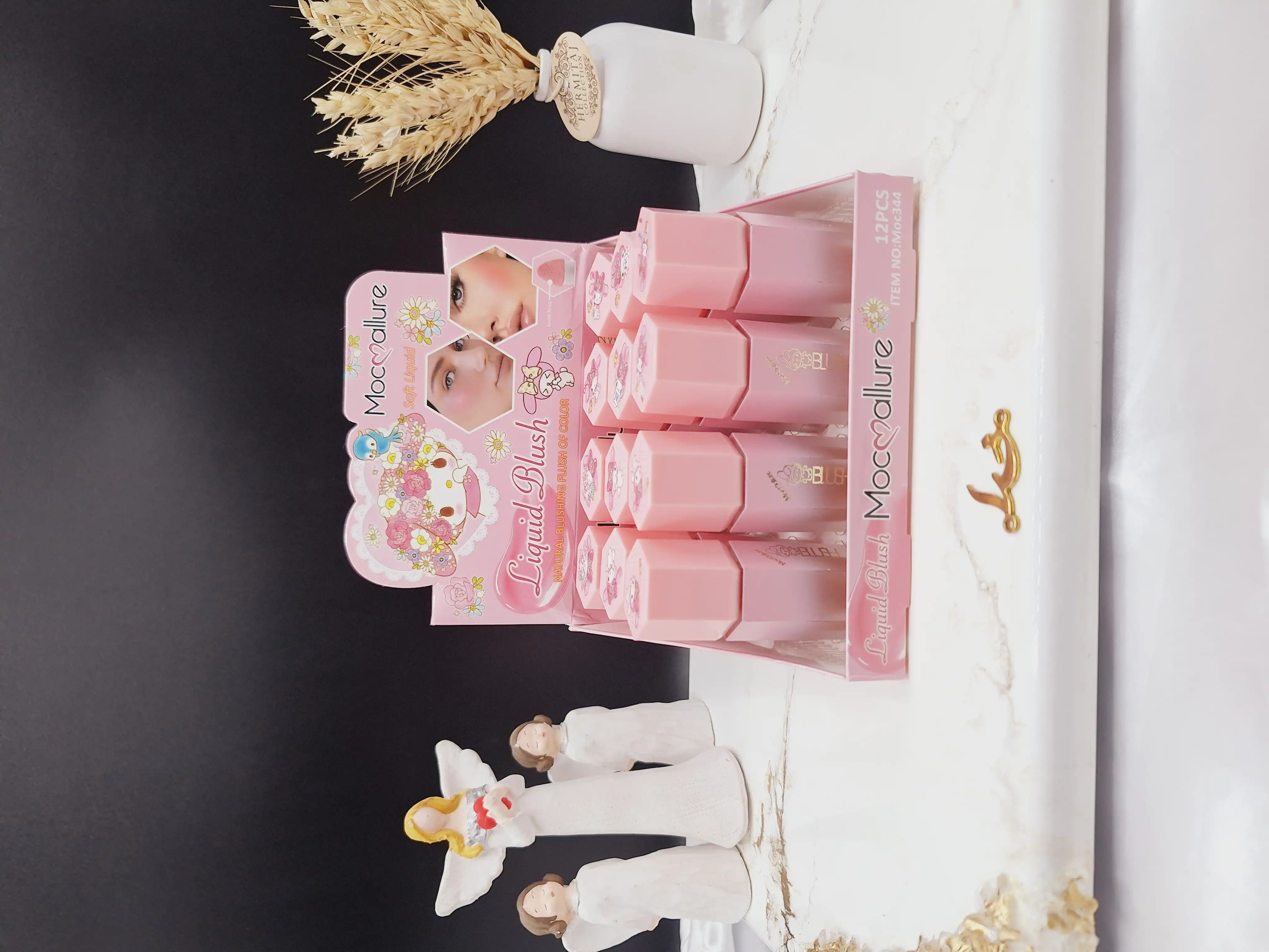 رژ گونه پد دار طرح کیتی موکالره Mocallure کد Moc 344