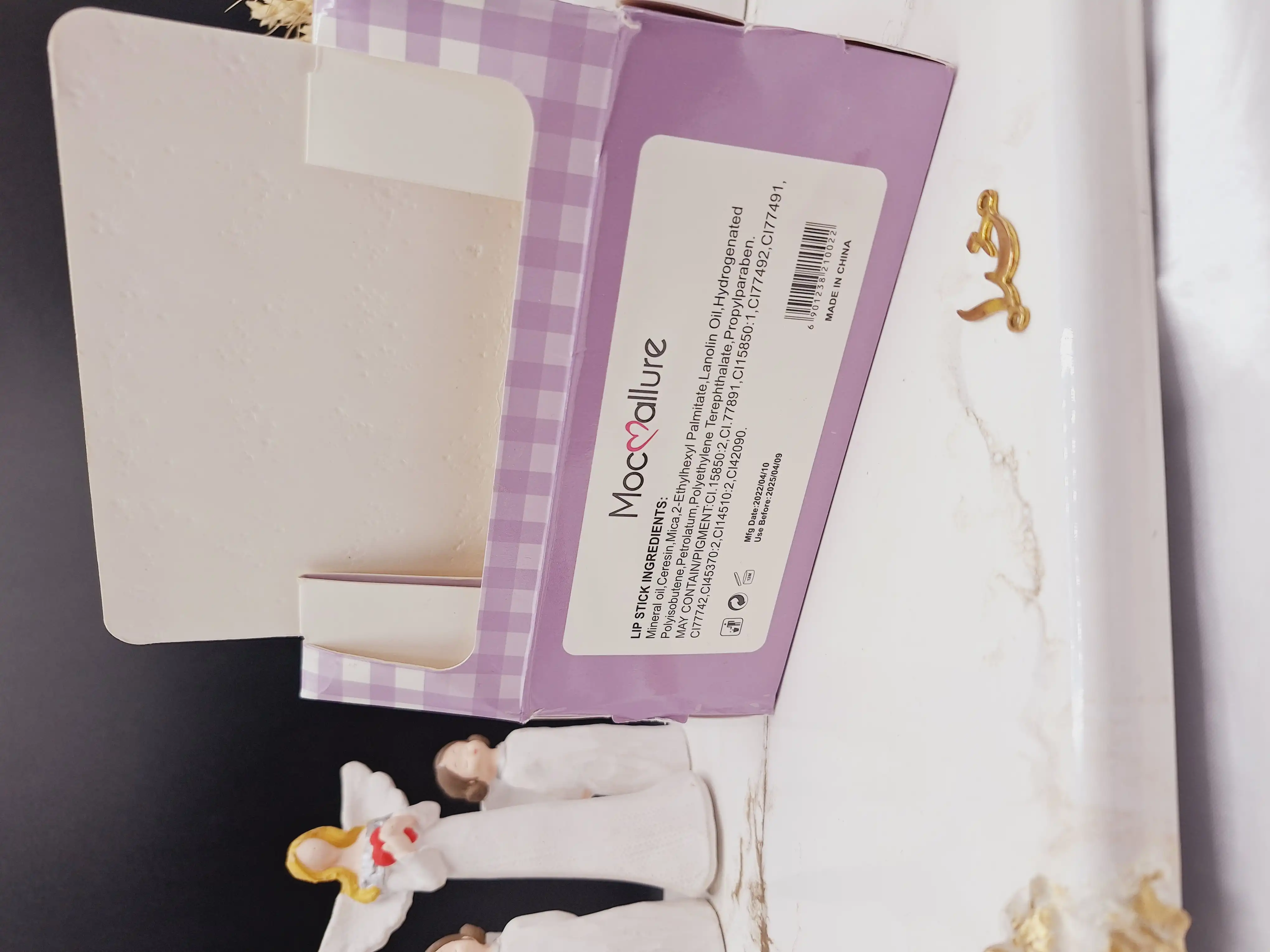 پک رژ لب جامد 6 تایی طرح حیوانات بامزه موکالره Mocallure کد Moc 931002