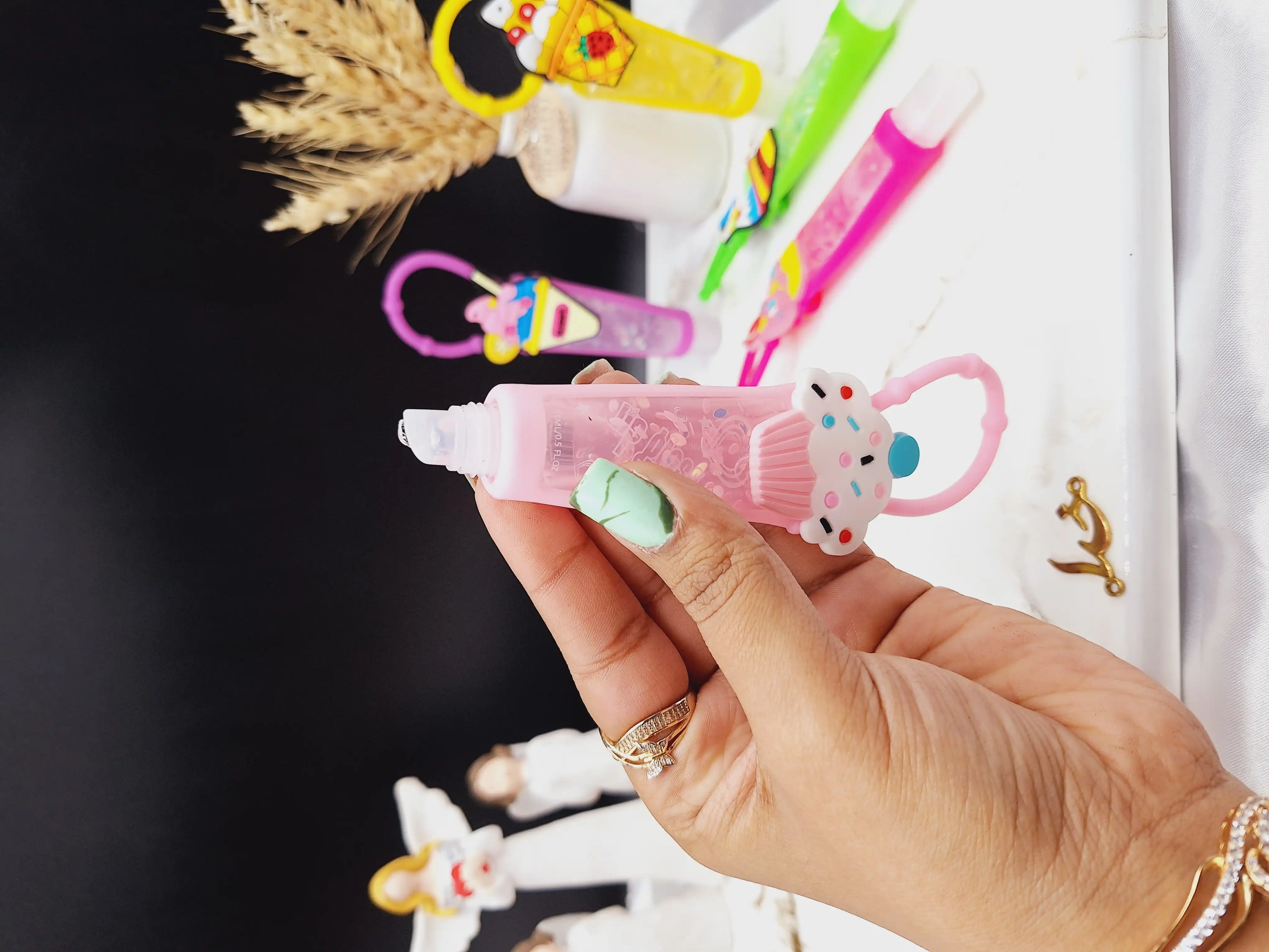 لیپ گلاس طرح بستنی فانتزی برند ریمکو Rimocoo کد R1059