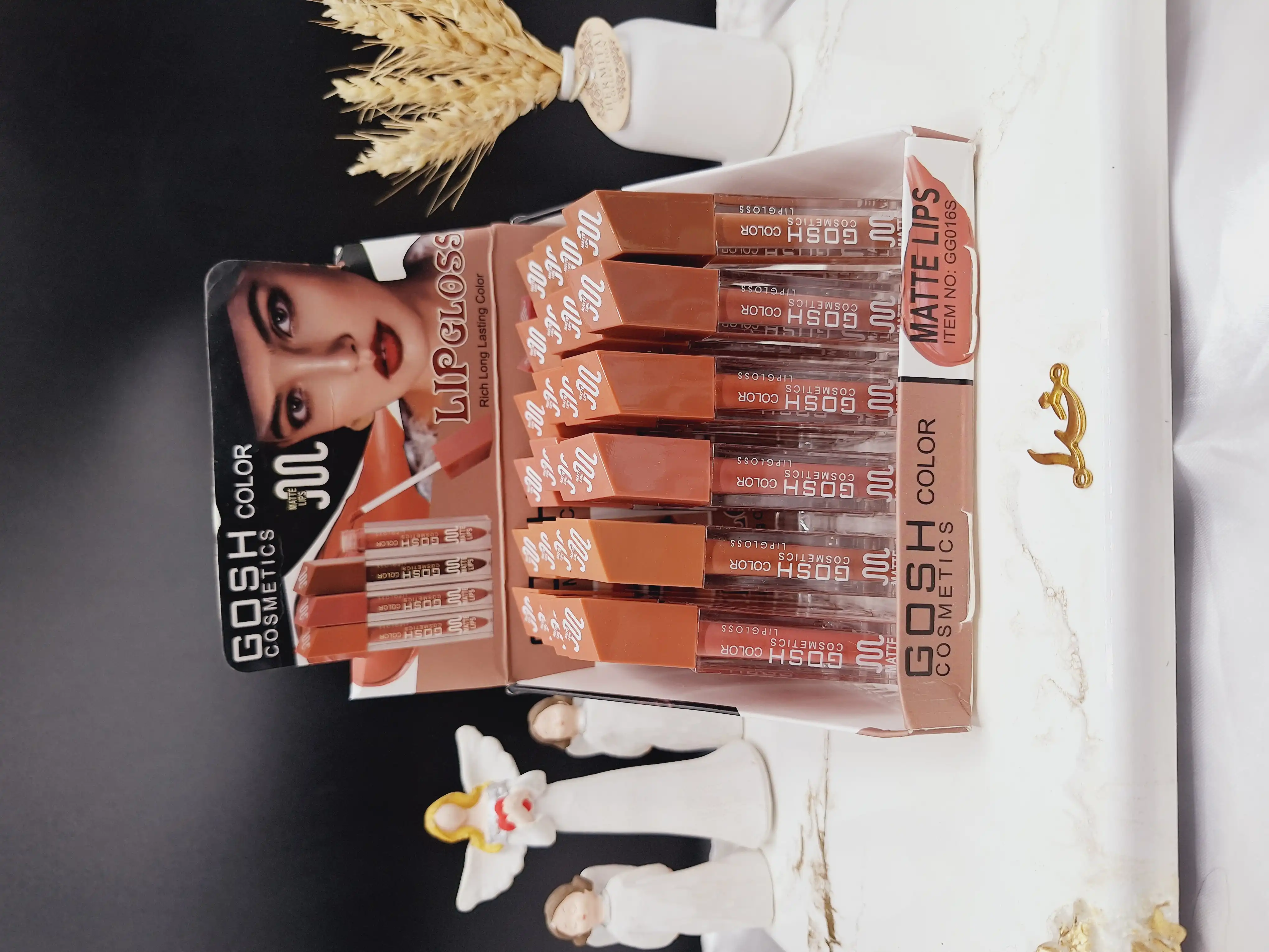 پک 6تایی رژ مایع برند گاش کالر GOSH COLOR کد GG016S