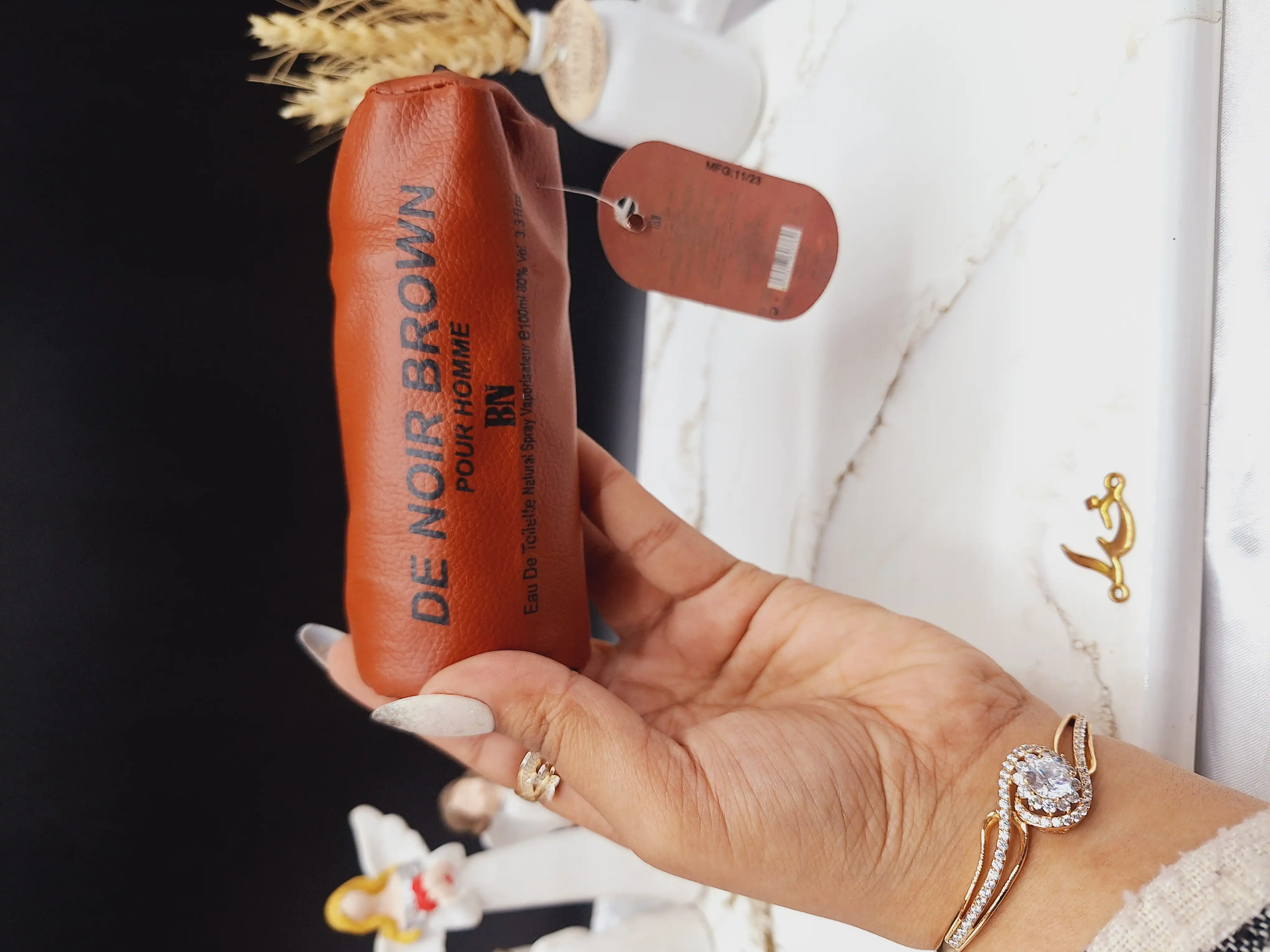 ادکلن مردانه کیفی برند DE NOIR BROWN اماراتی کد 4823