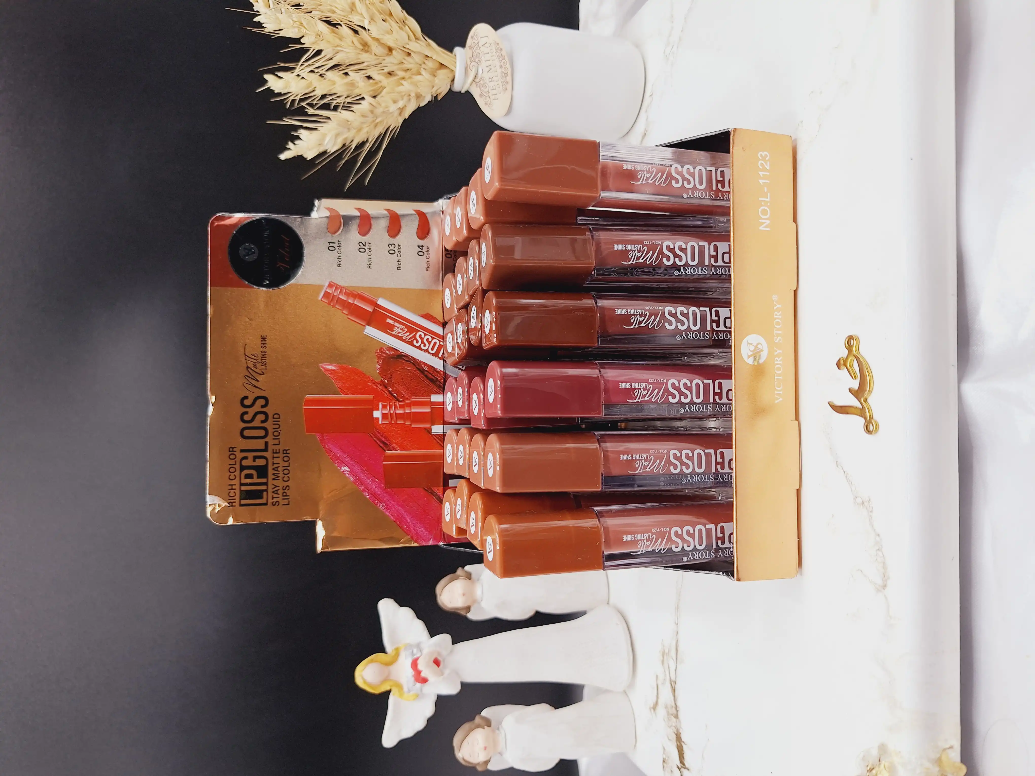 پک 6 تایی رژ مایع برند VICTORY STORY کد L_1123