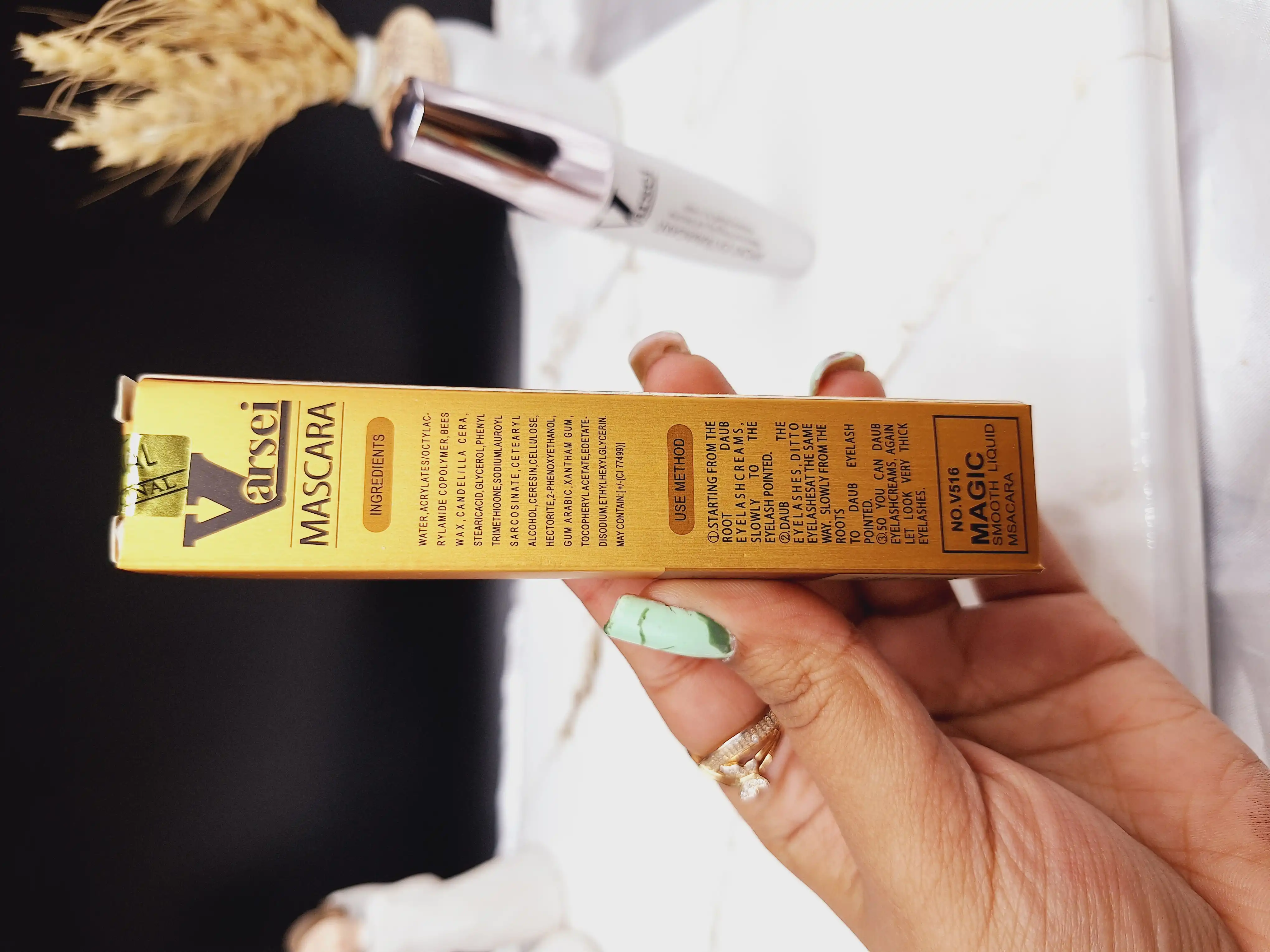 ریمل حجم دهنده و بلند کننده ماسکارا برند ورسای Varsai