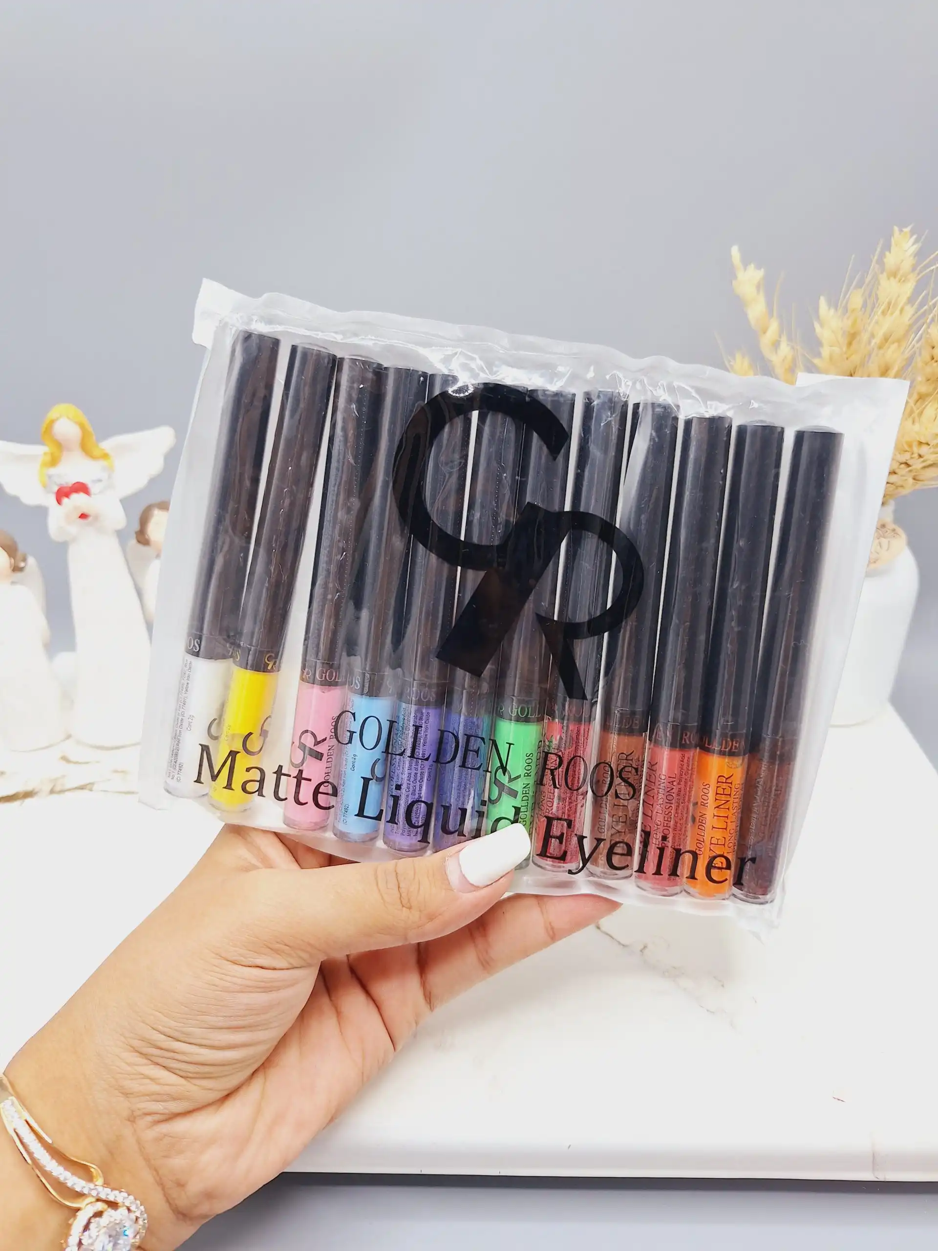 خط چشم مویی رنگی برند گلدن رز GOLLDE ROOS