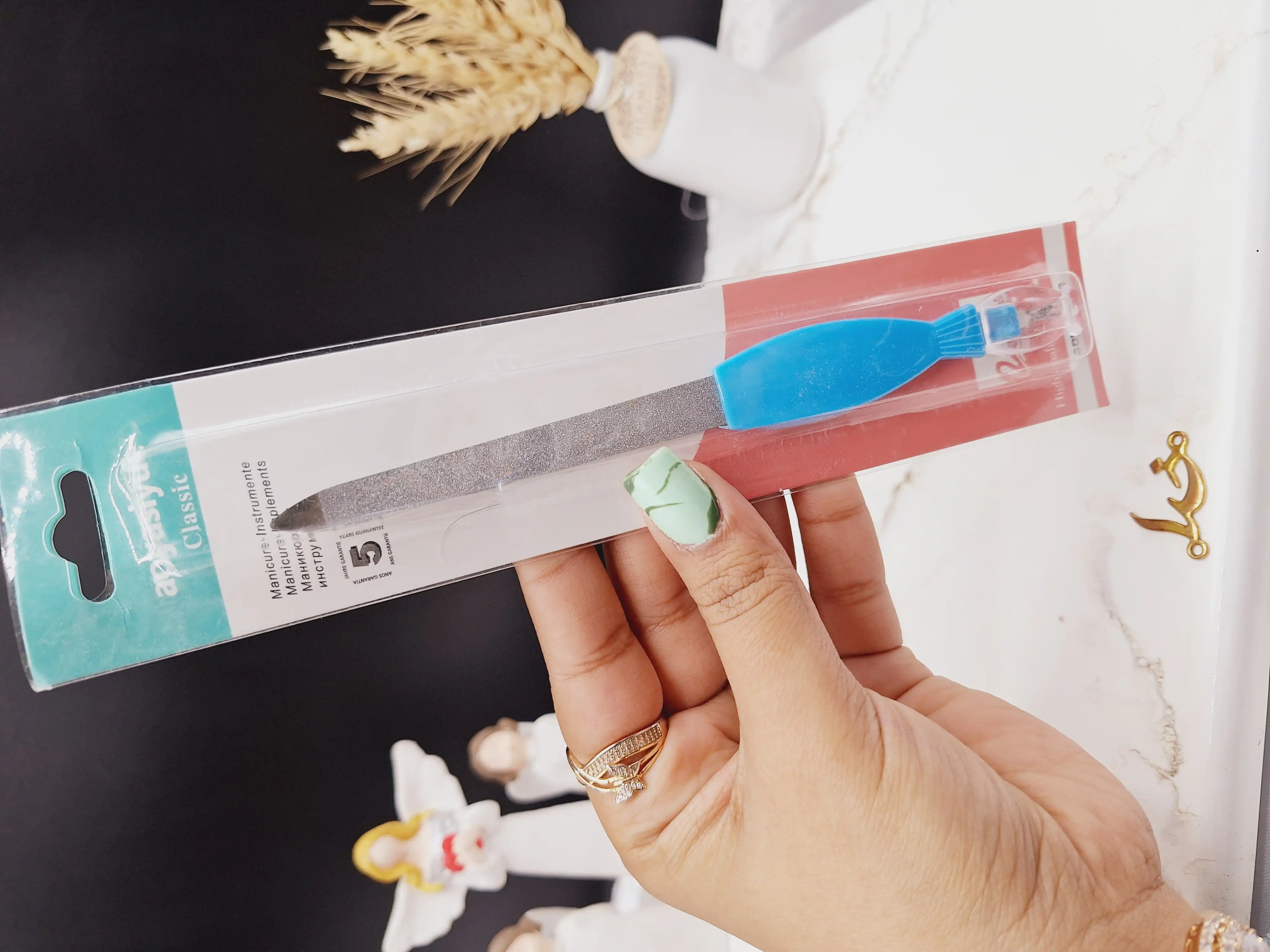 سوهان و گوشه گیر ناخن برند aoyasiyue کد 7713