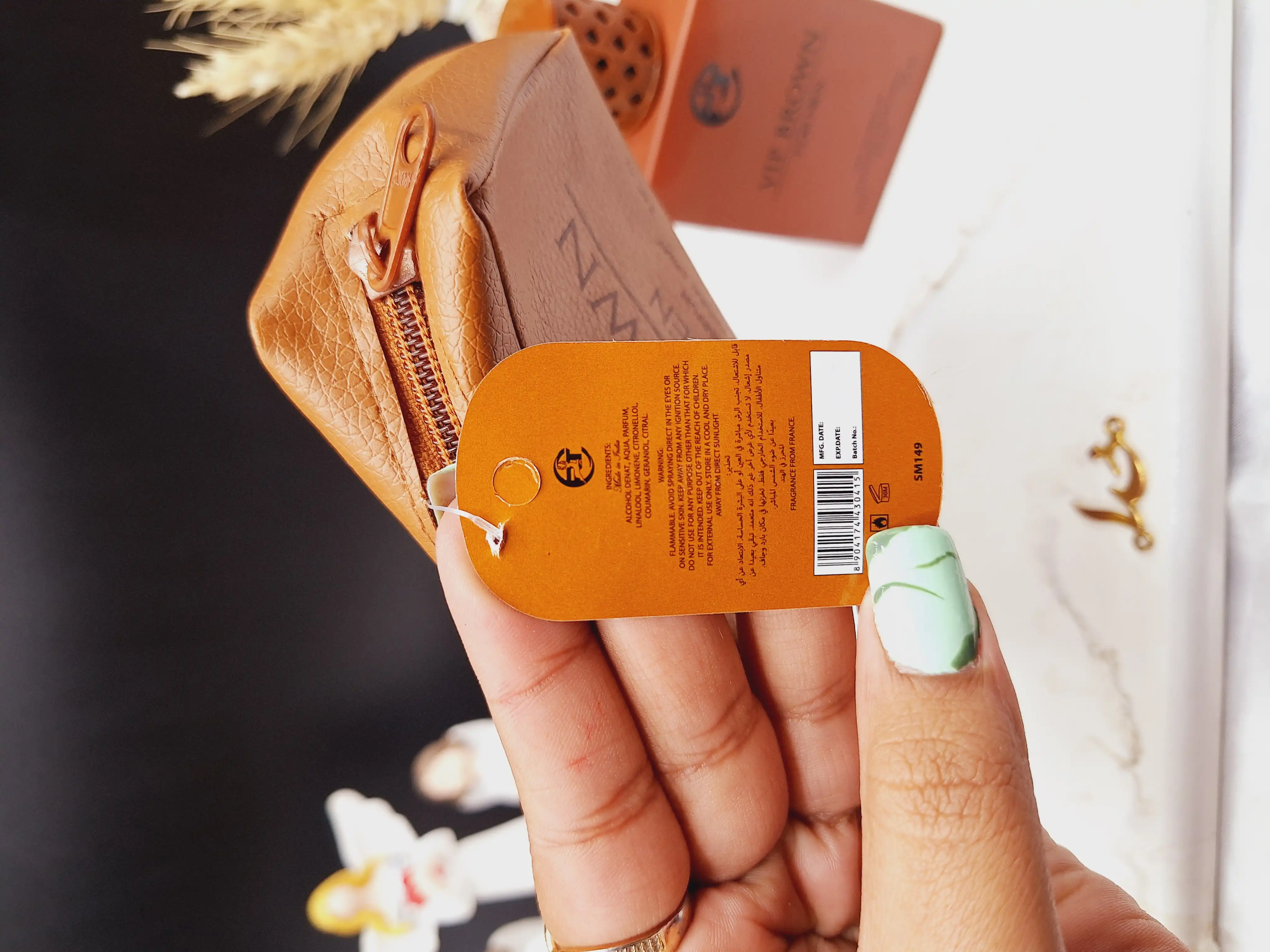 ادکلن کیفی مردانه برند VIP BROWN