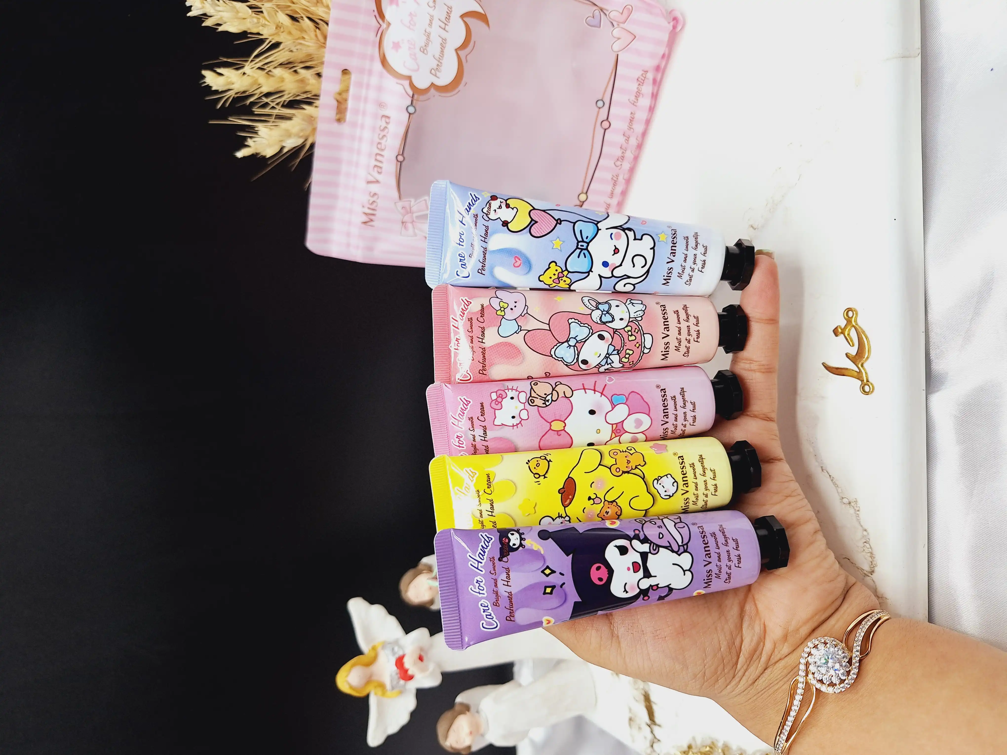 پک 5 عددی کرم دست فانتزی برند Miss Vanessa کد G3138