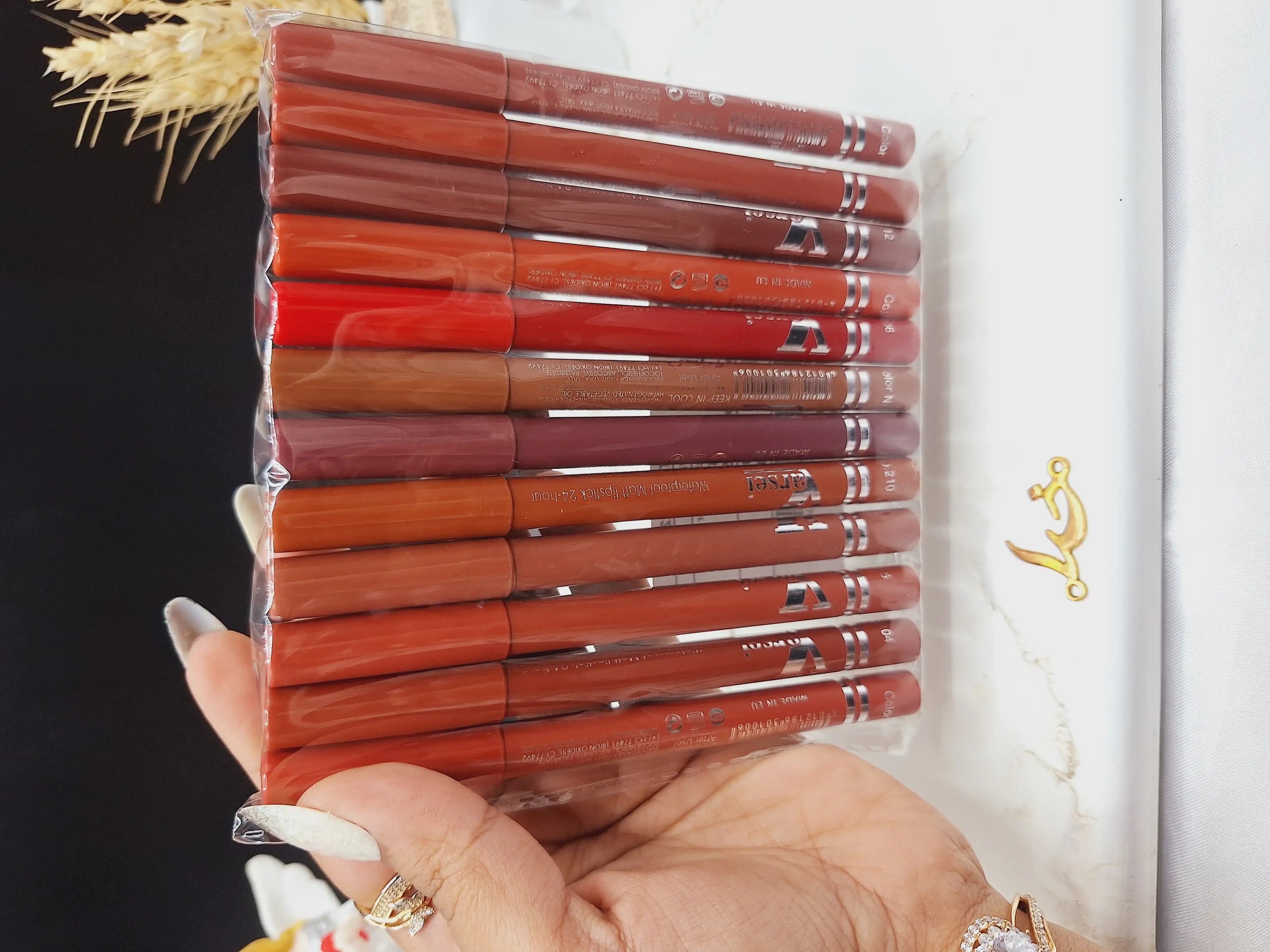 رژ مدادی بدون تراش برند ورسای Varsei اصلی کد 30228