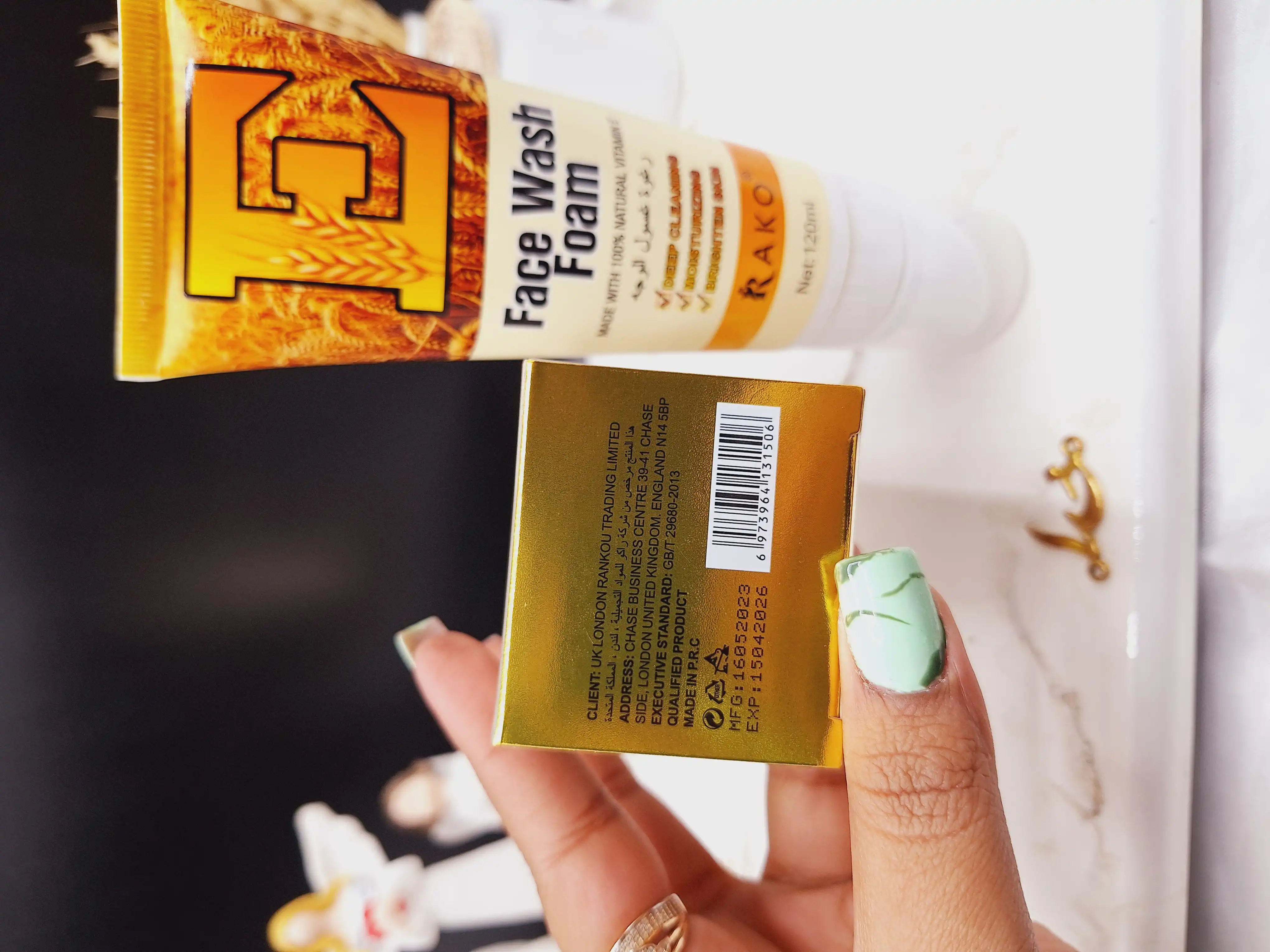 فوم شستشوی براش دار با عصاره گندم  برند راکو RAKO کد RK1015