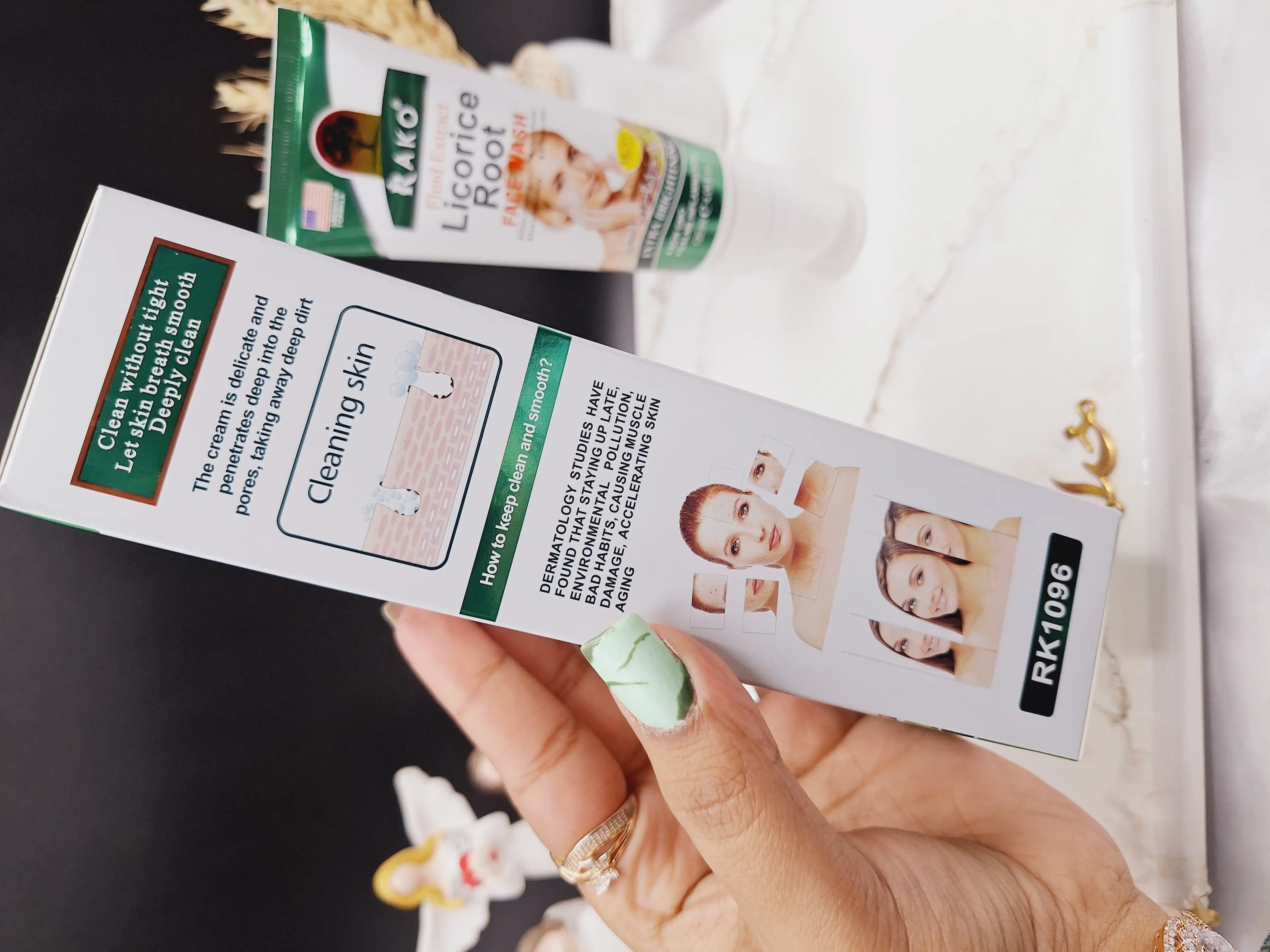 فوم شستشوی براش دار با عصاره شیرین بیان  برند راکو RAKO کد RK1096