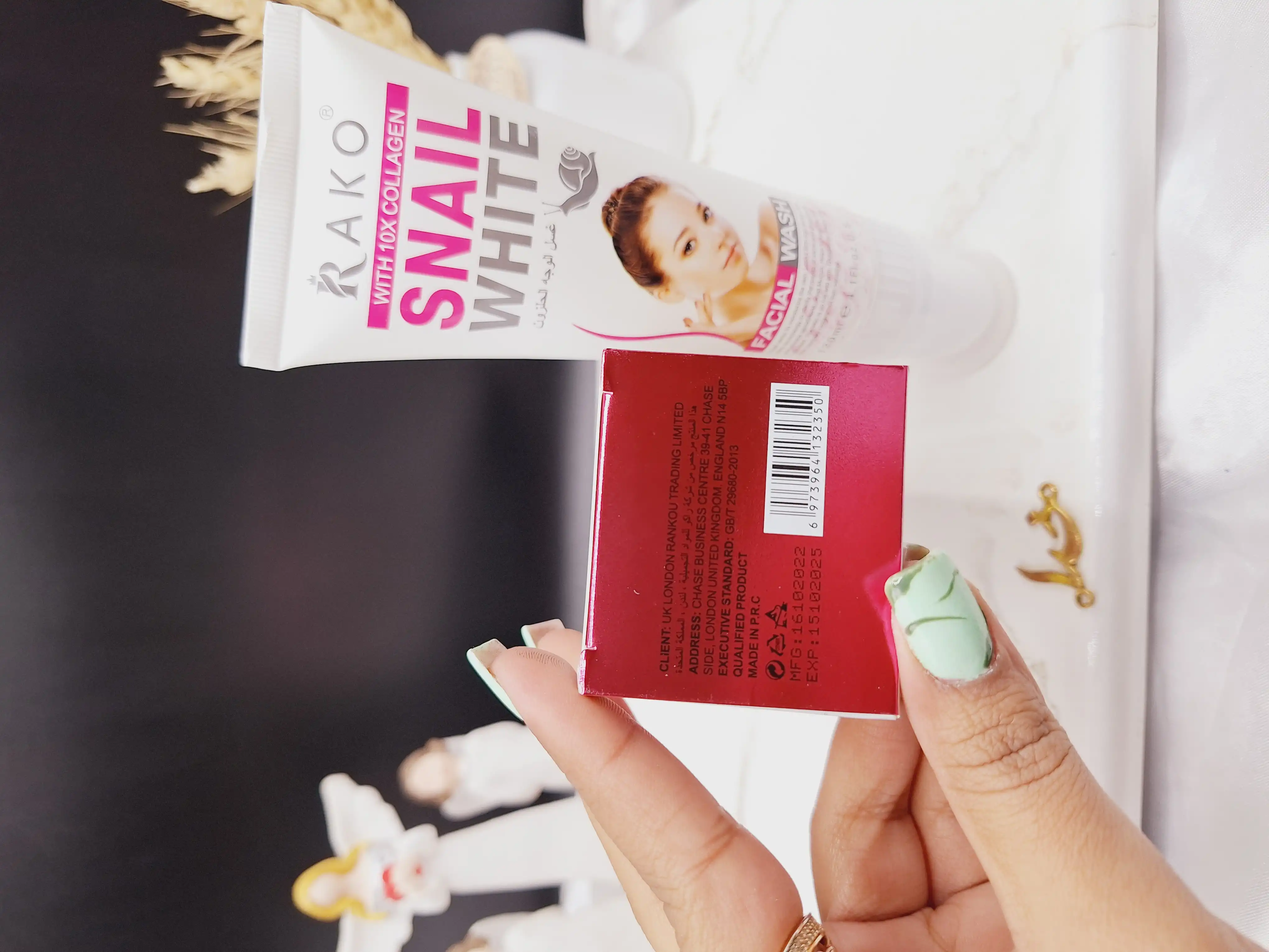 فوم شستشوی براش دار حلزون حاوی کلاژن برند راکو RAKO کد RK1080