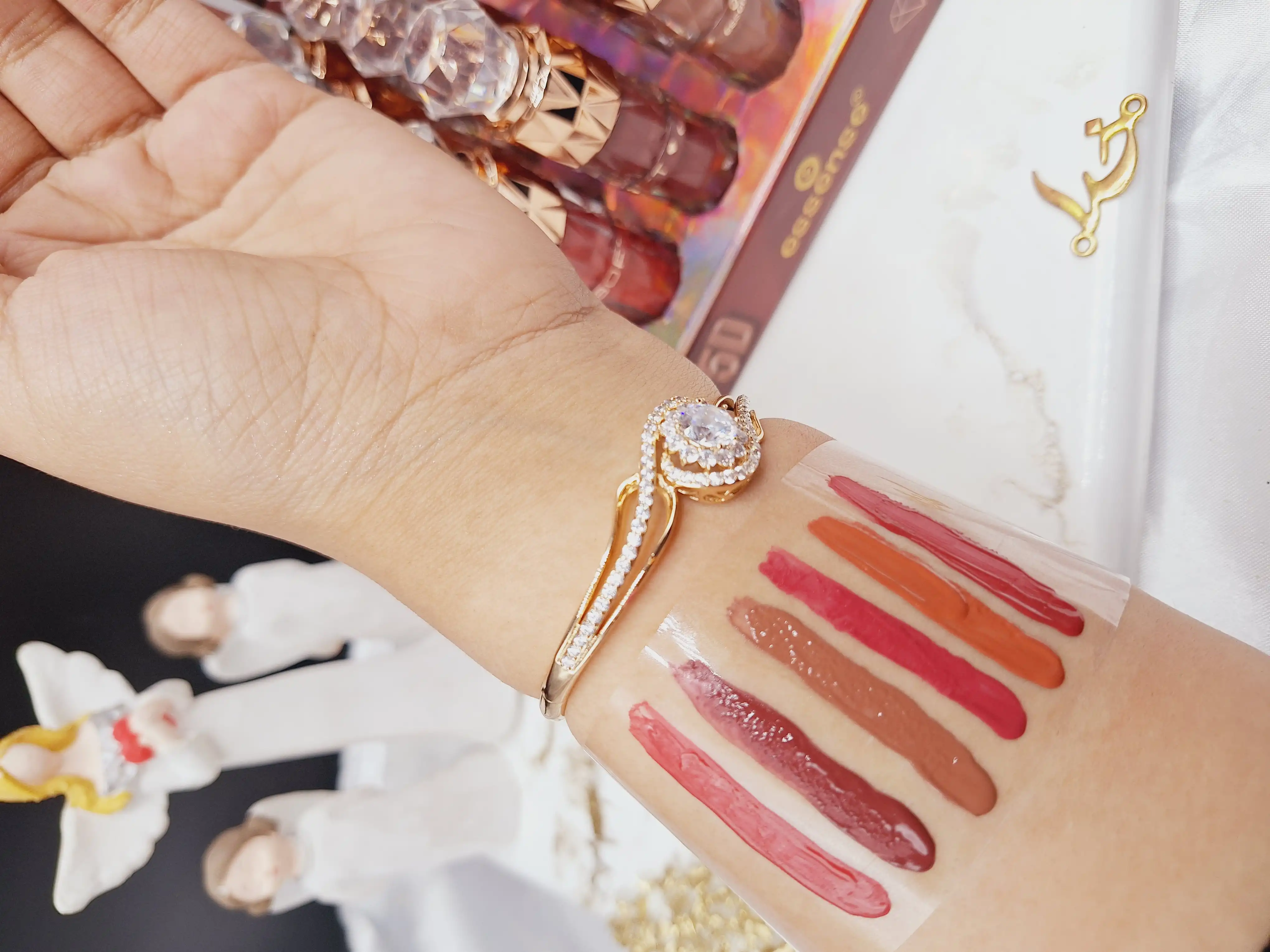 پک رژ مایع 6 عددی سر الماسی Gssense کد GS 131