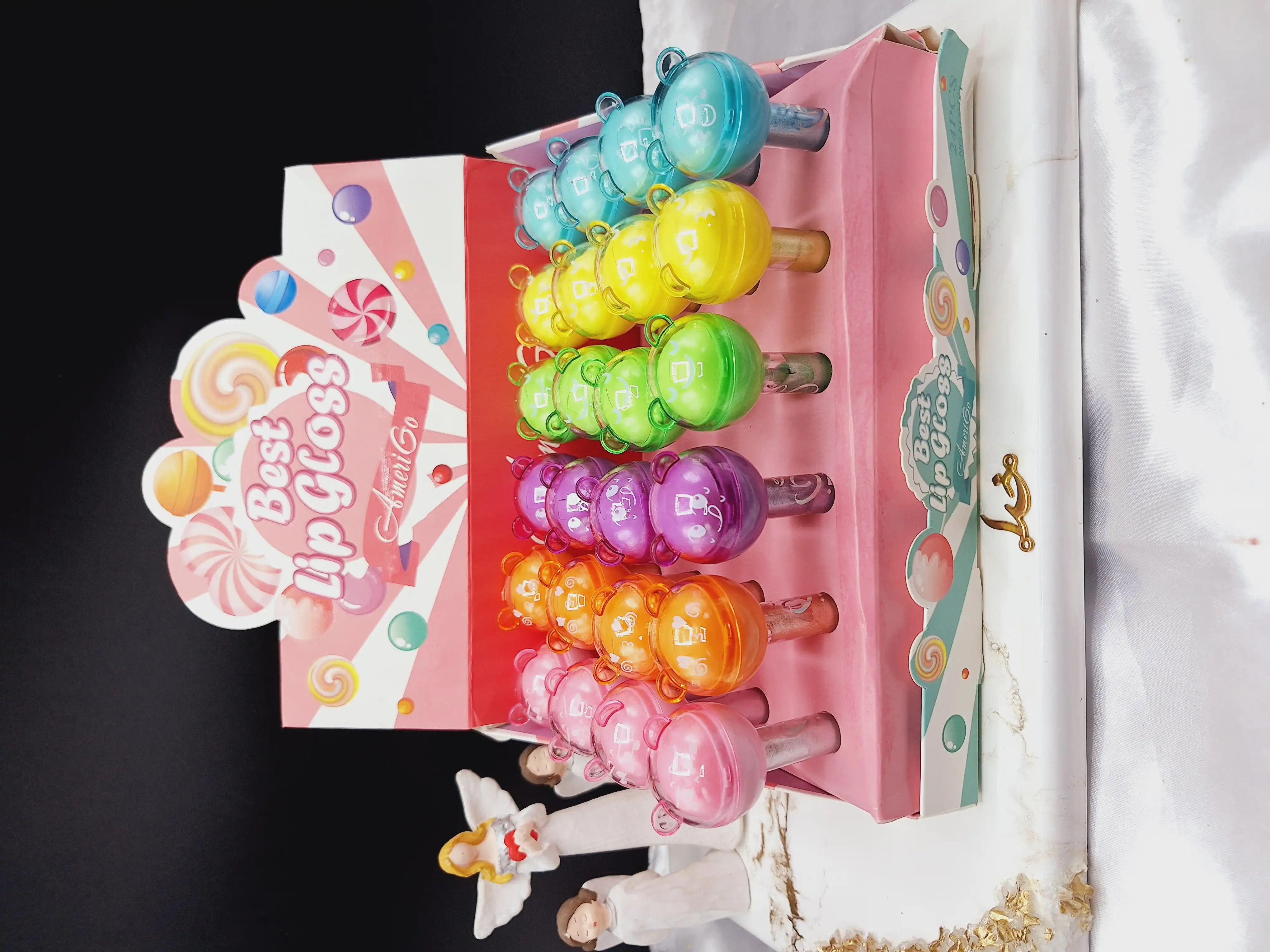 بالم لب و لیپ گلاس آبنباتی AmeriGo کد KP 6421