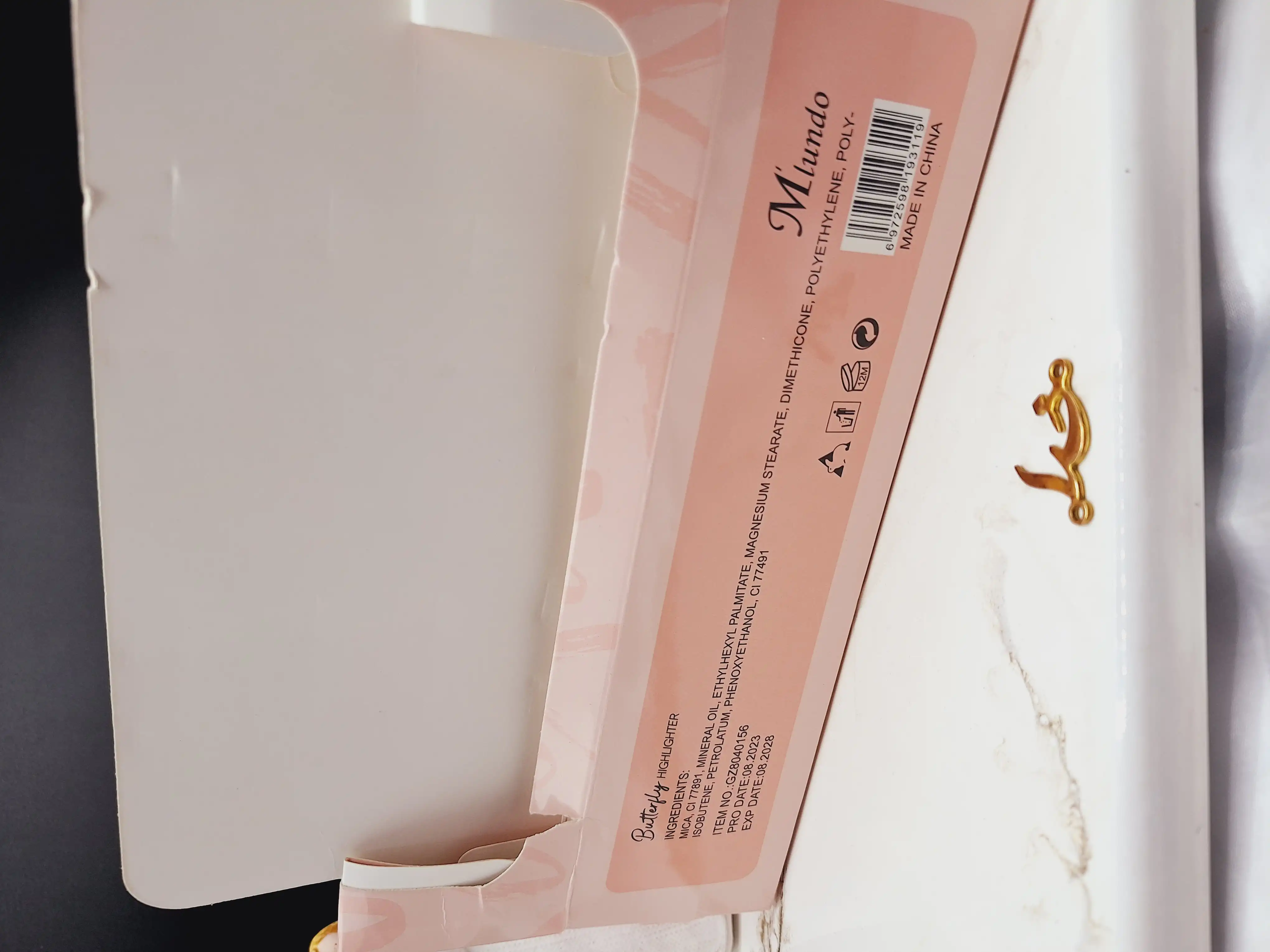 هایلایتر طرح پروانه Butterfly Miundo کد GZ8040156