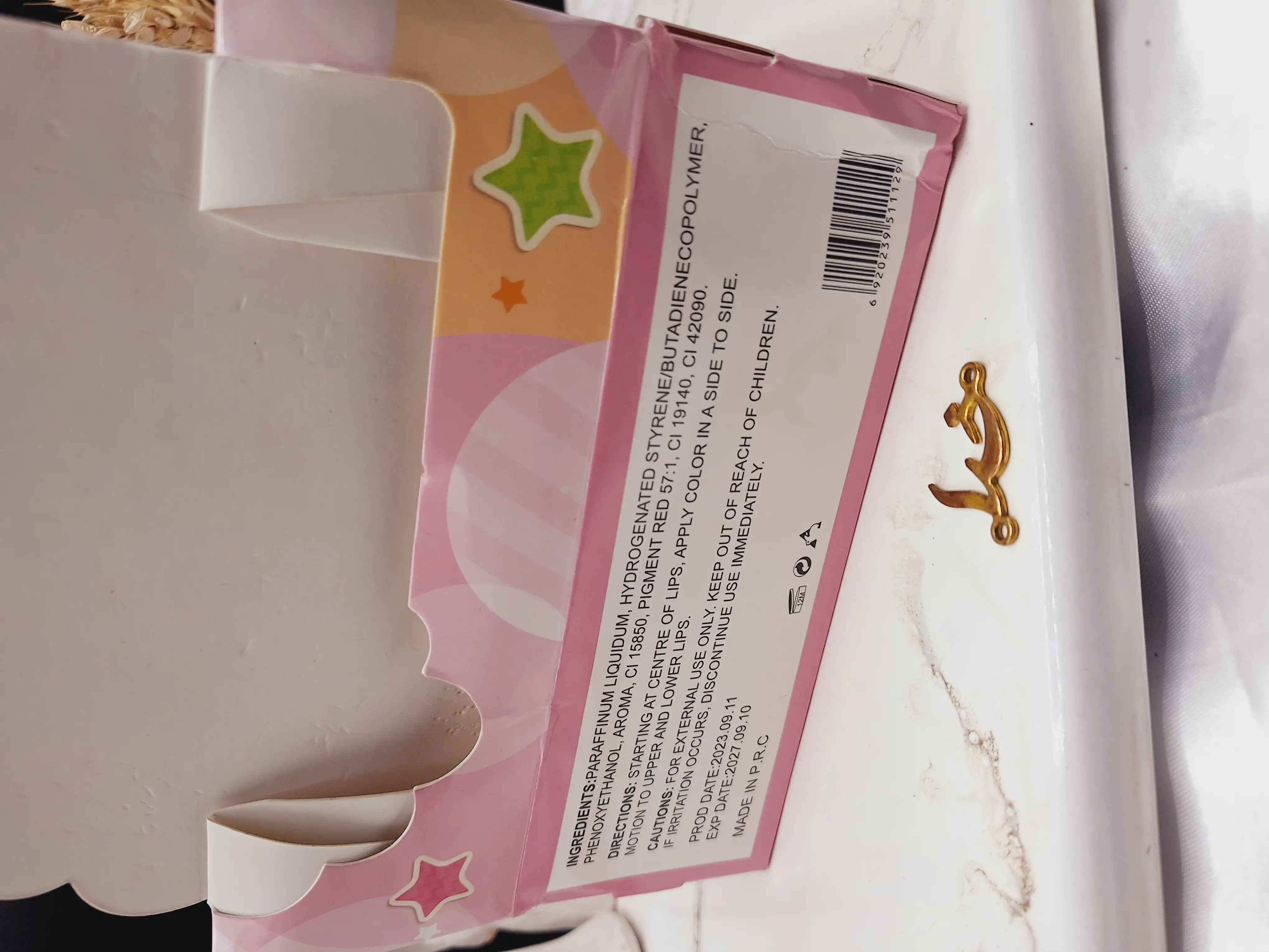 تینت لب آویز دار طرح خرس موکالره Mocallure کد Moc 336B