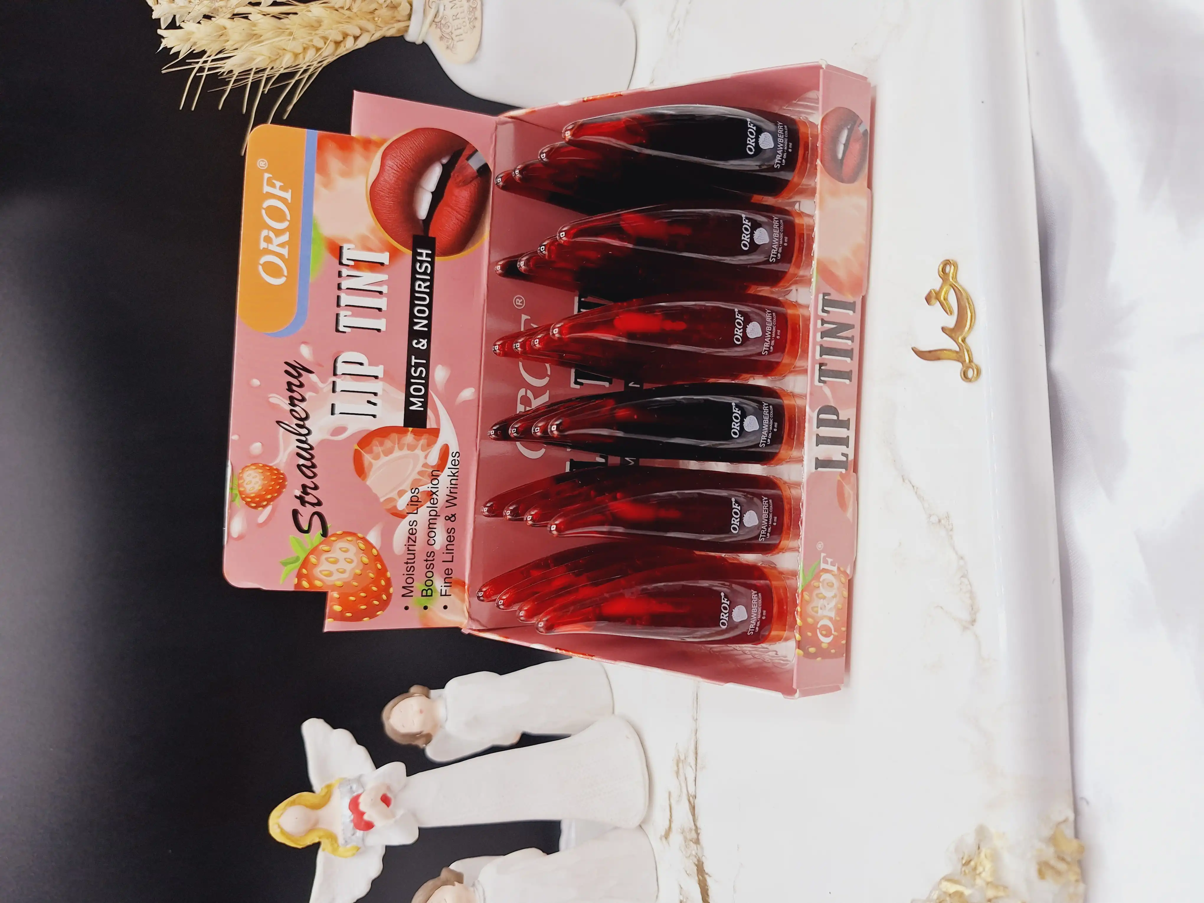 تینت لب طرح آلوئه ورا OROF کد G 3060