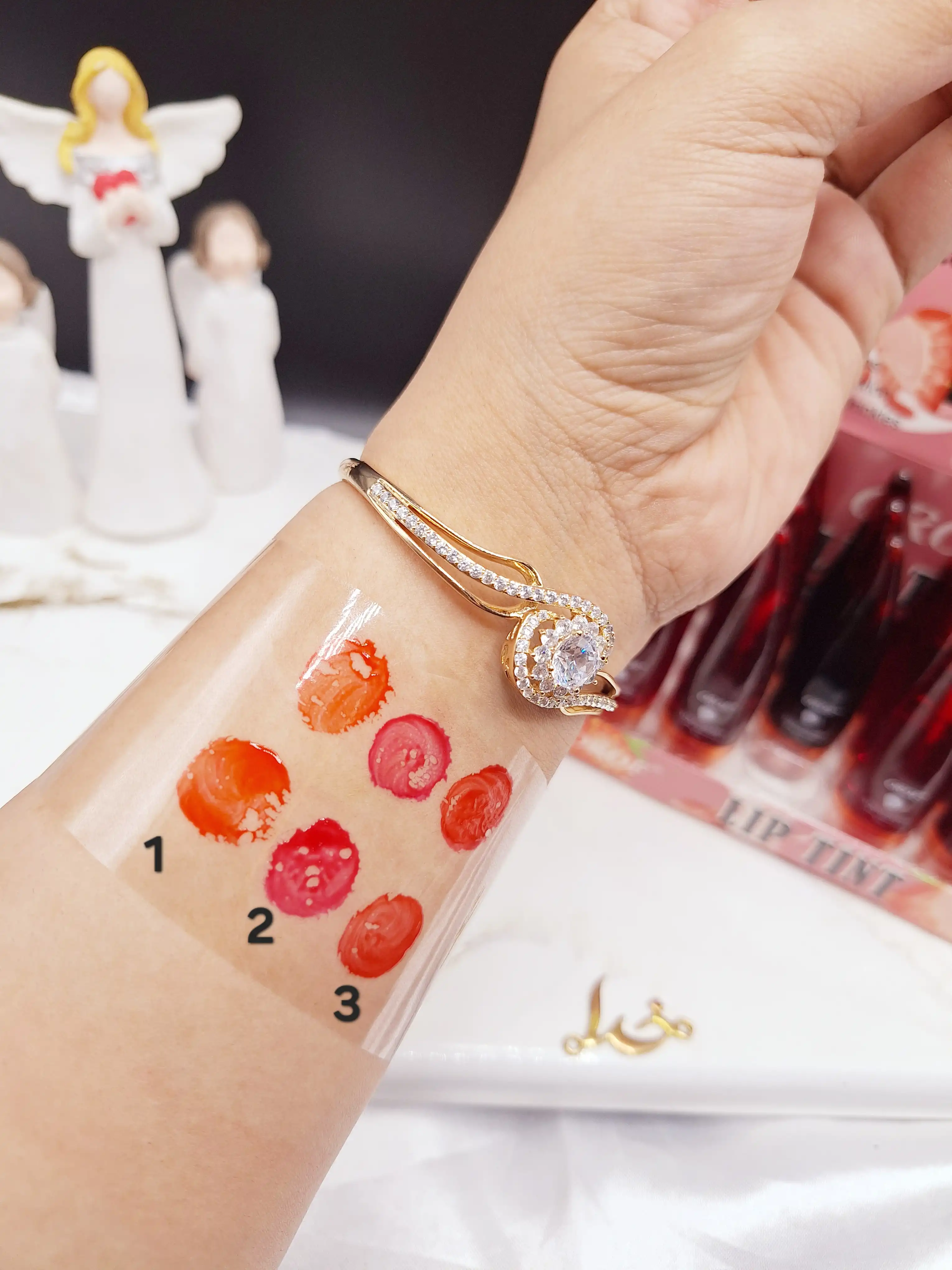 تینت لب طرح آلوئه ورا OROF کد G 3060