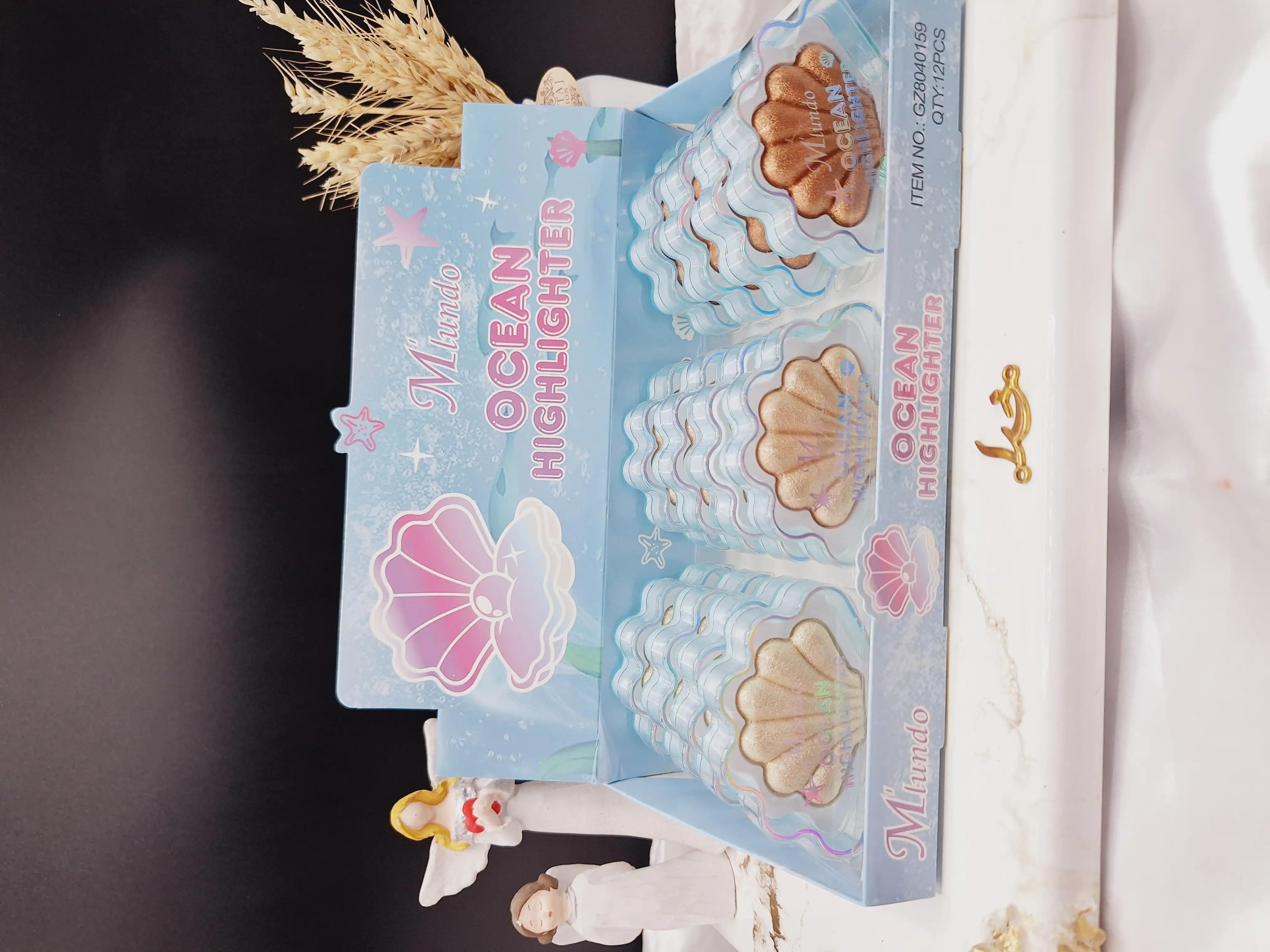 هایلایتر طرح صدف Mundo کد GZ8040159