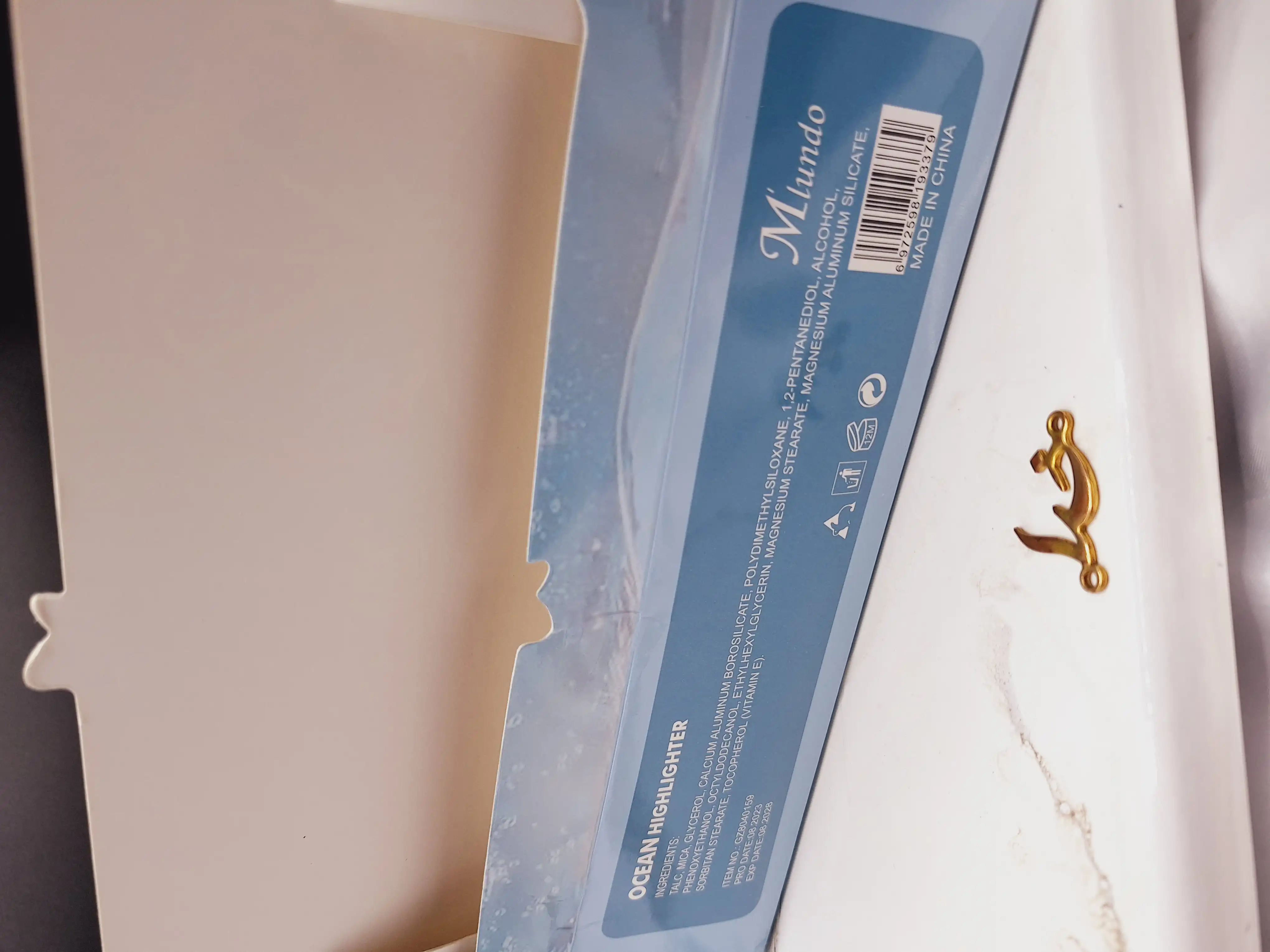 هایلایتر طرح صدف Mundo کد GZ8040159