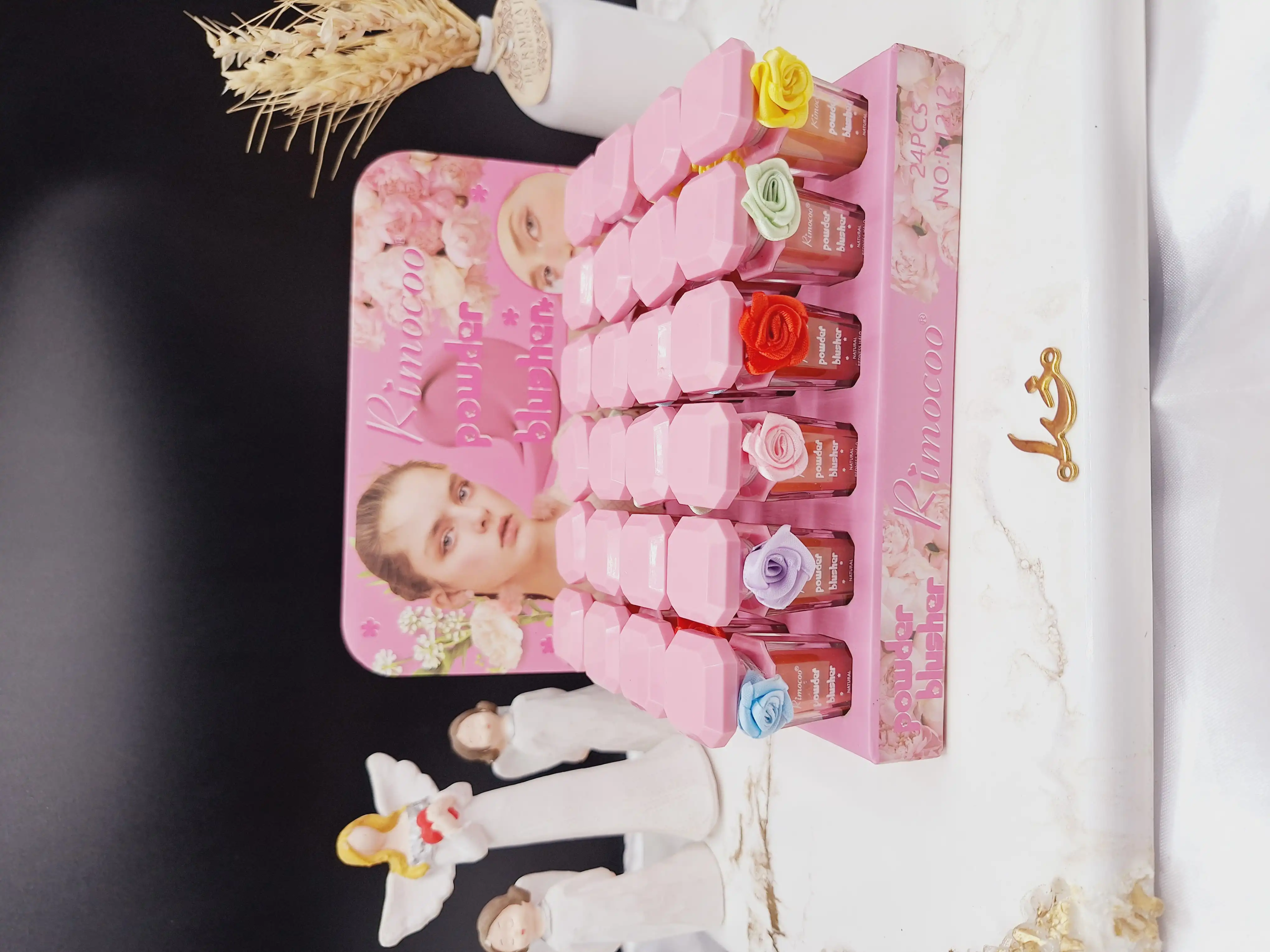 پک رژ گونه مایع 6 عددی گل دار ریموکو Rimocoo کد R1212