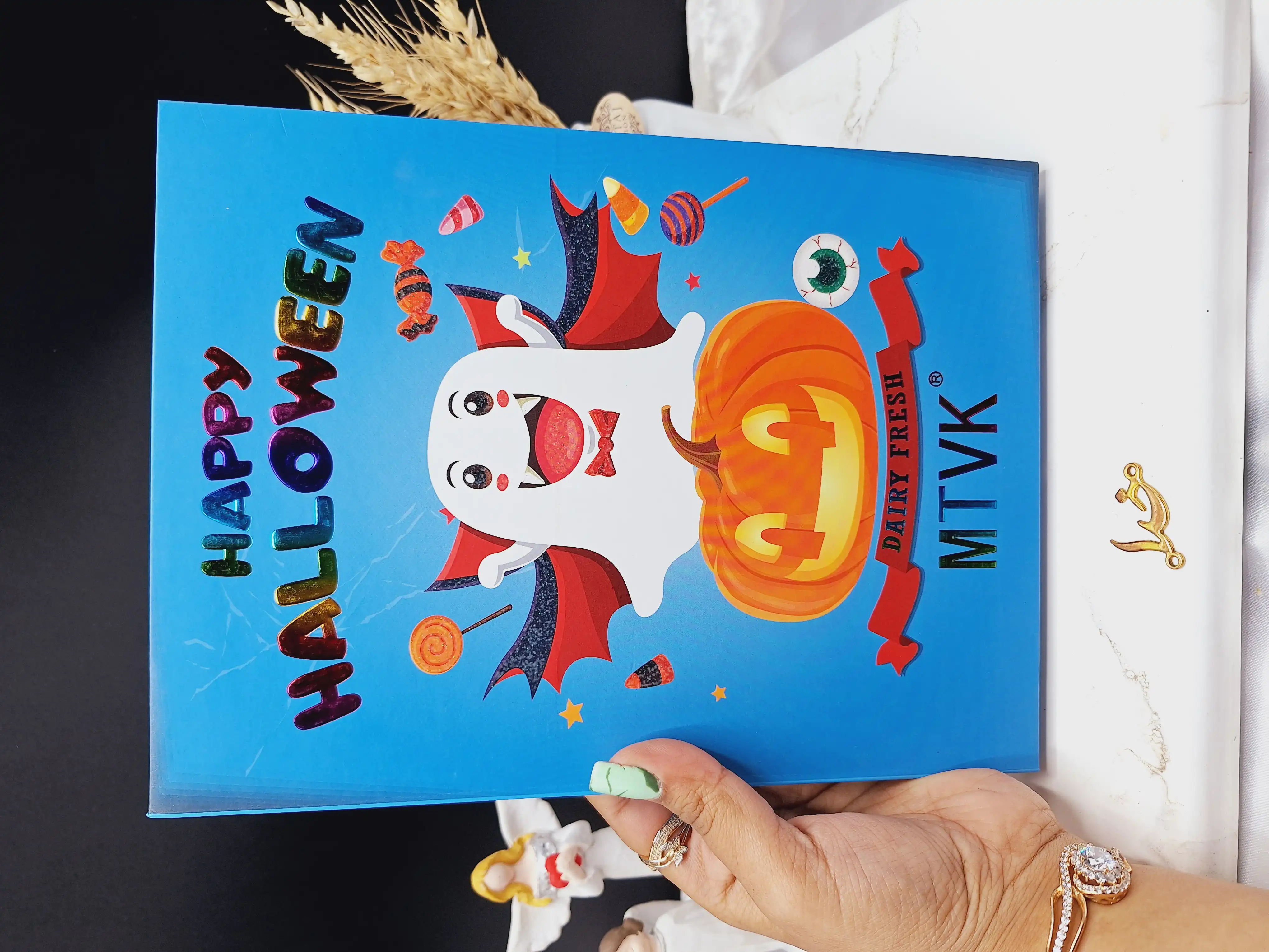 پالت سایه 105 رنگ طرح هالووین MTVK کد L_0002