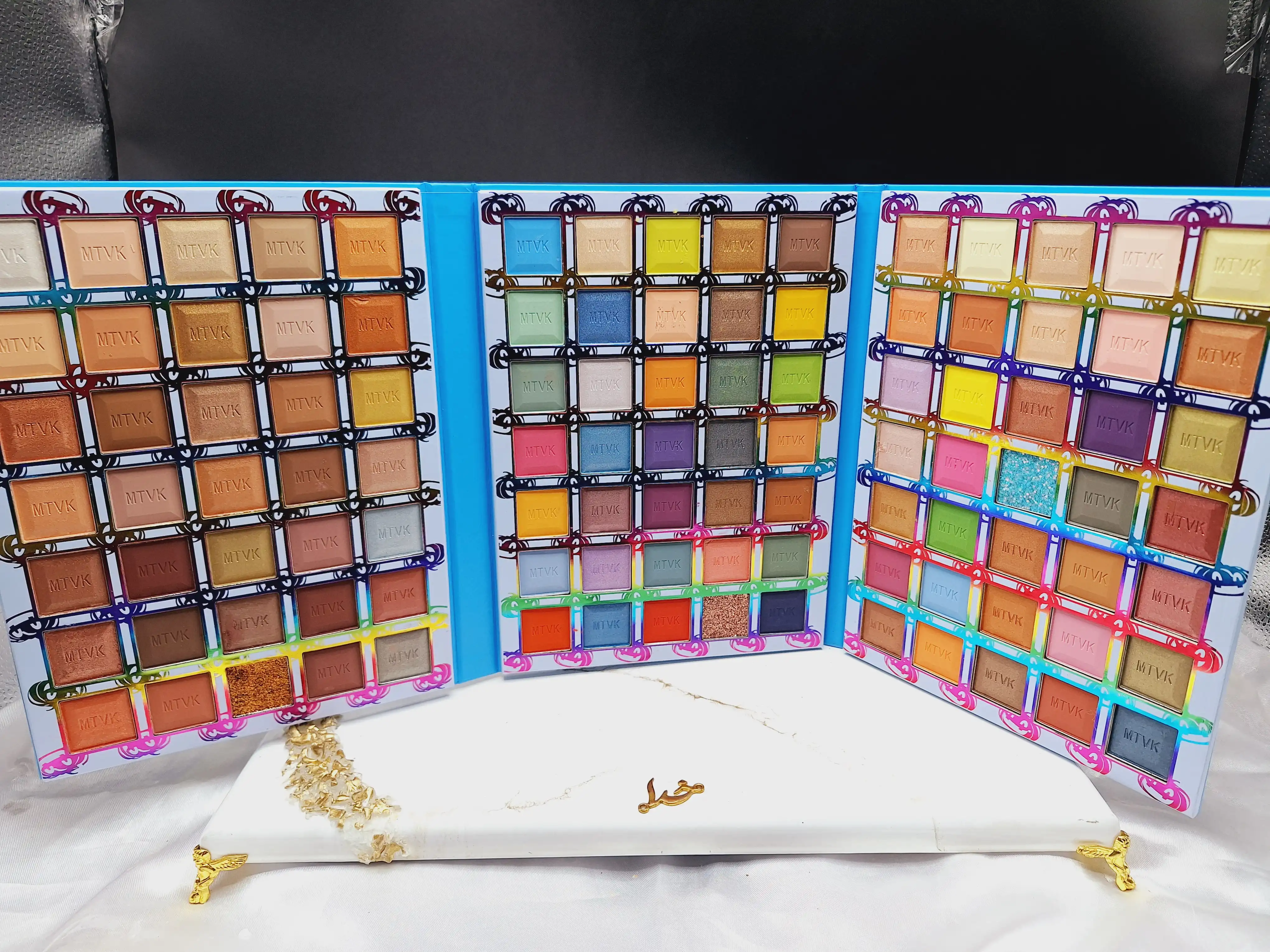 پالت سایه 105 رنگ طرح هالووین MTVK کد L_0002