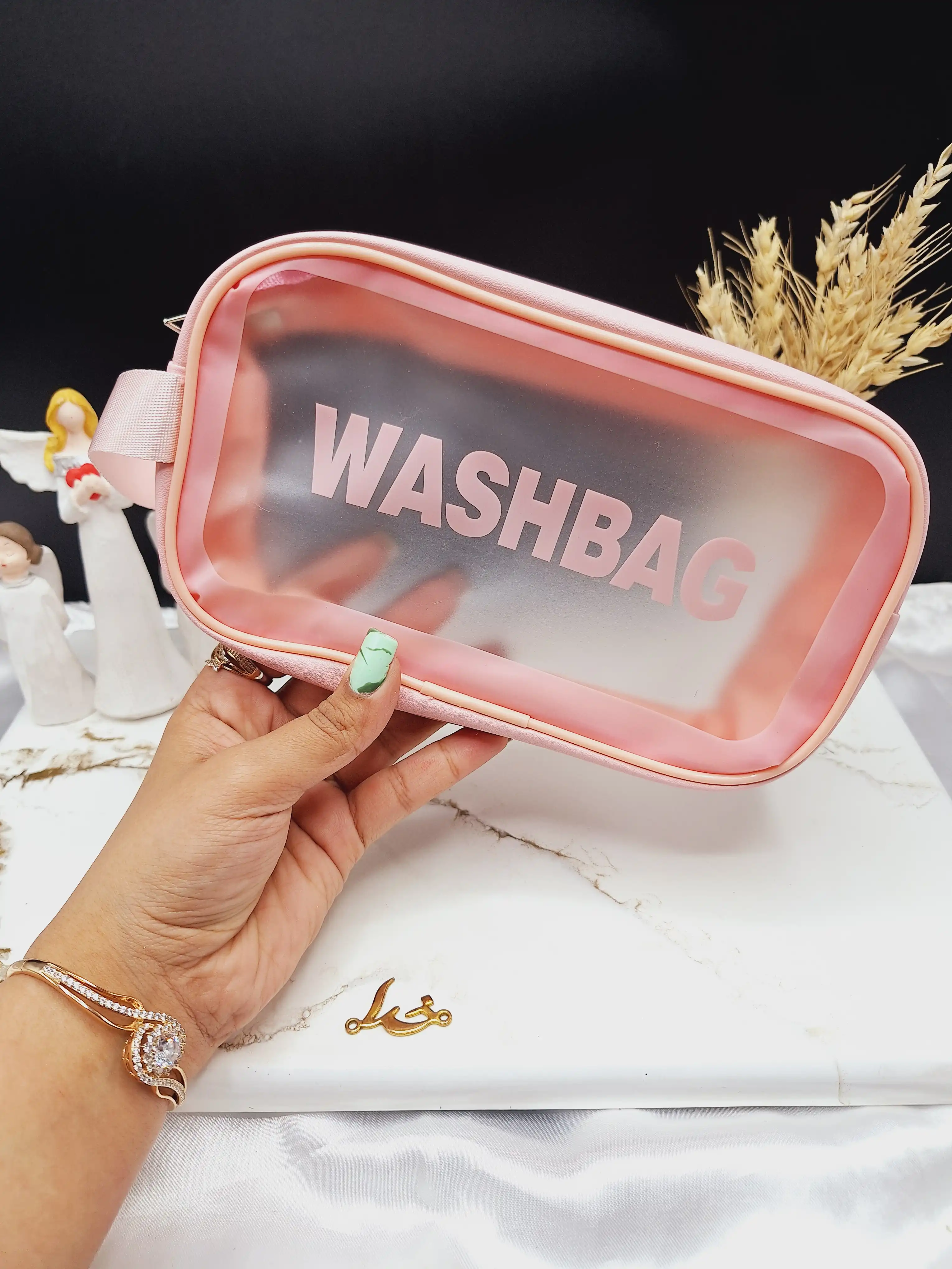 کیف لوازم آرایش کوچک WASHBAC سایز 10*20