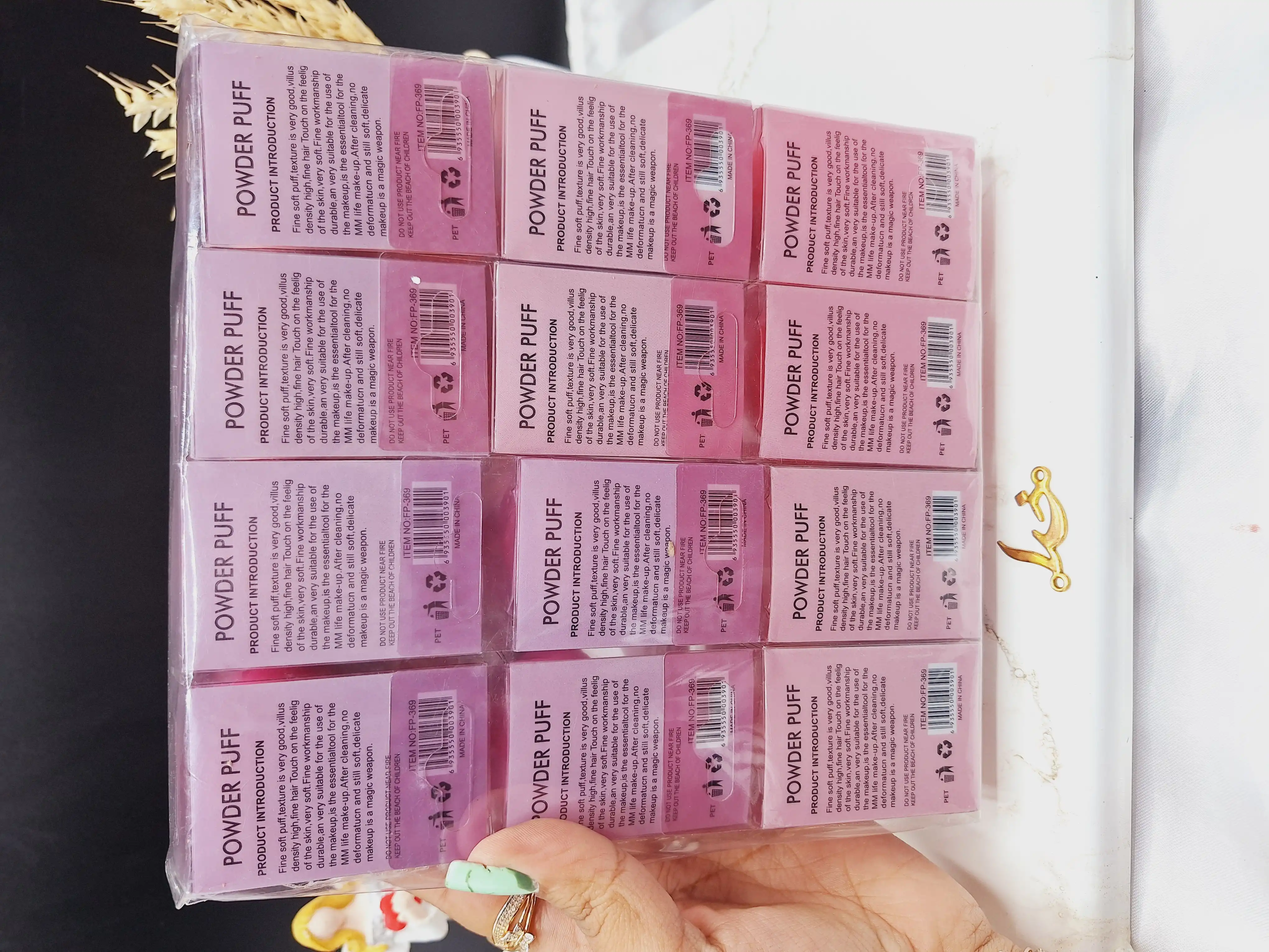 پد قارچی دسته دار برند Sweet beauty کد FP_369