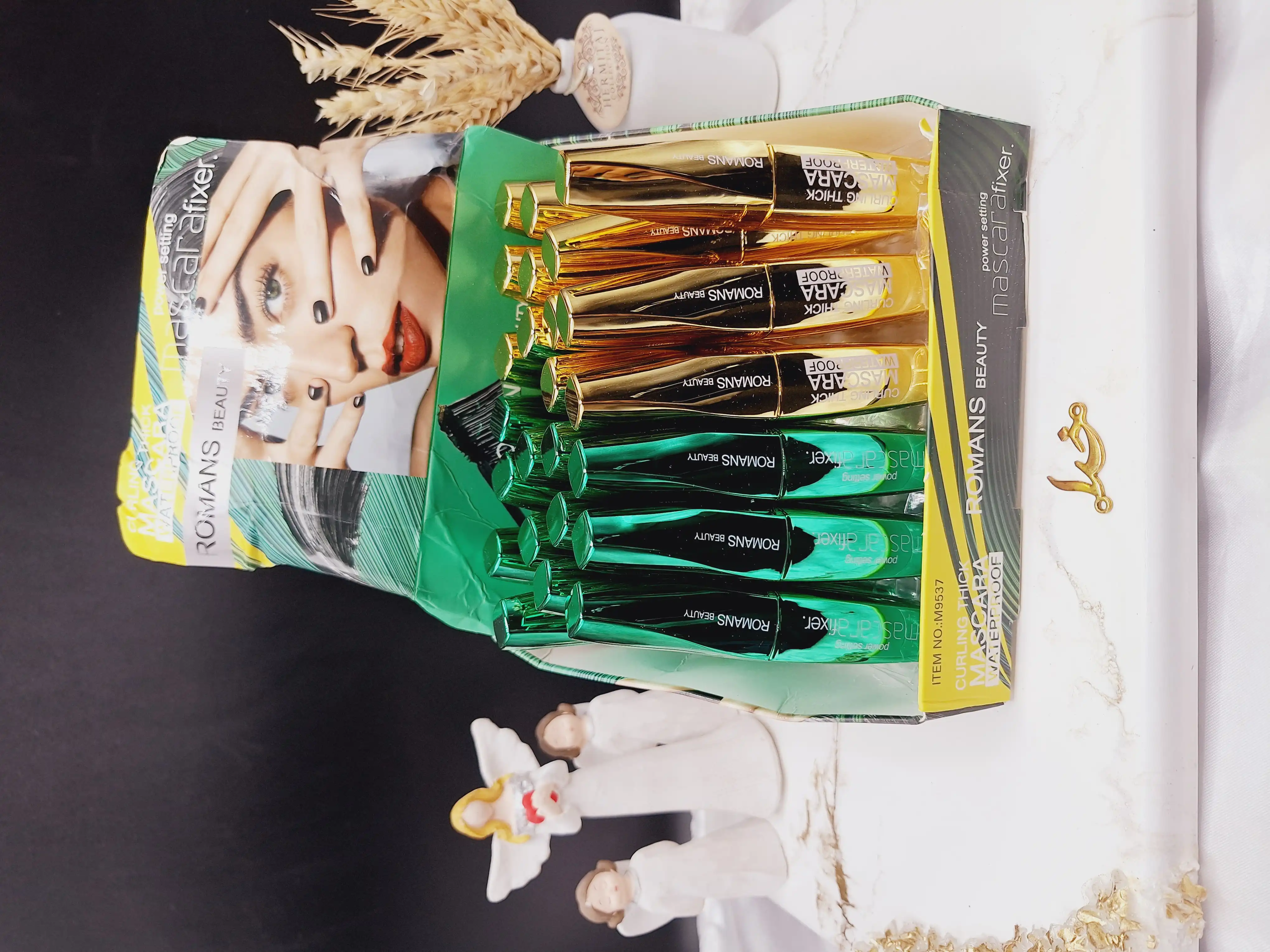 ریمل پر پشت کننده رومانس بیوتی ROMANS BEAUTY کد M9537