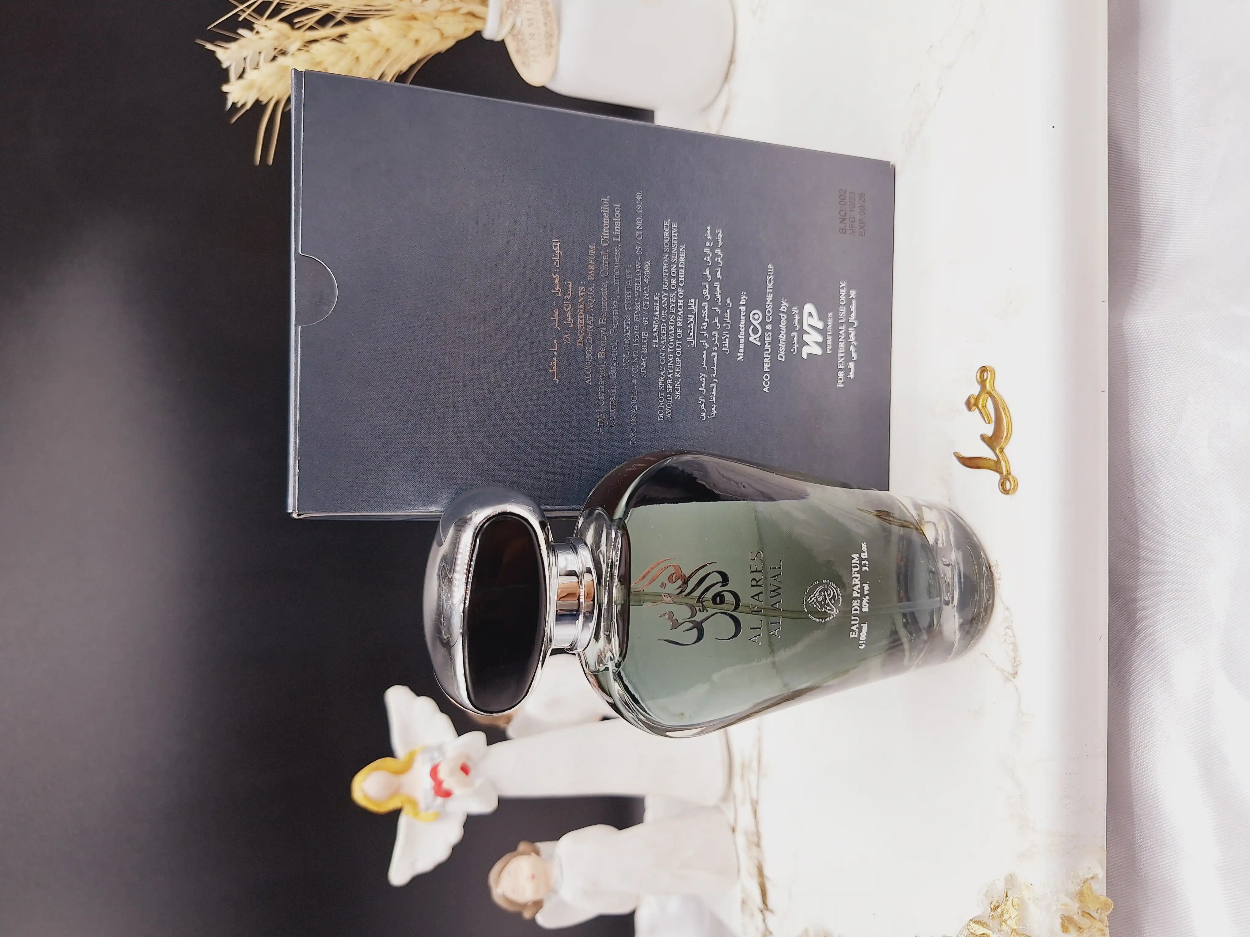 ادکلن 100میل مردانه الفارس الاول ALFARES ALAWAL اماراتی کد 002