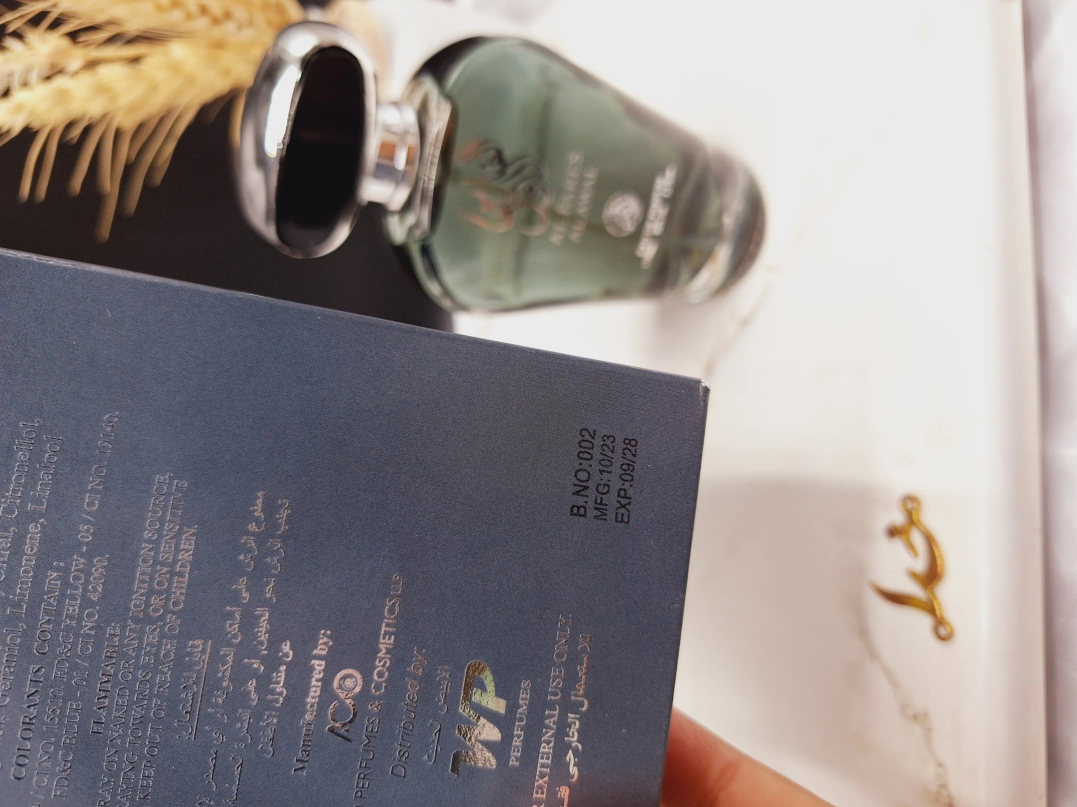 ادکلن 100میل مردانه الفارس الاول ALFARES ALAWAL اماراتی کد 002