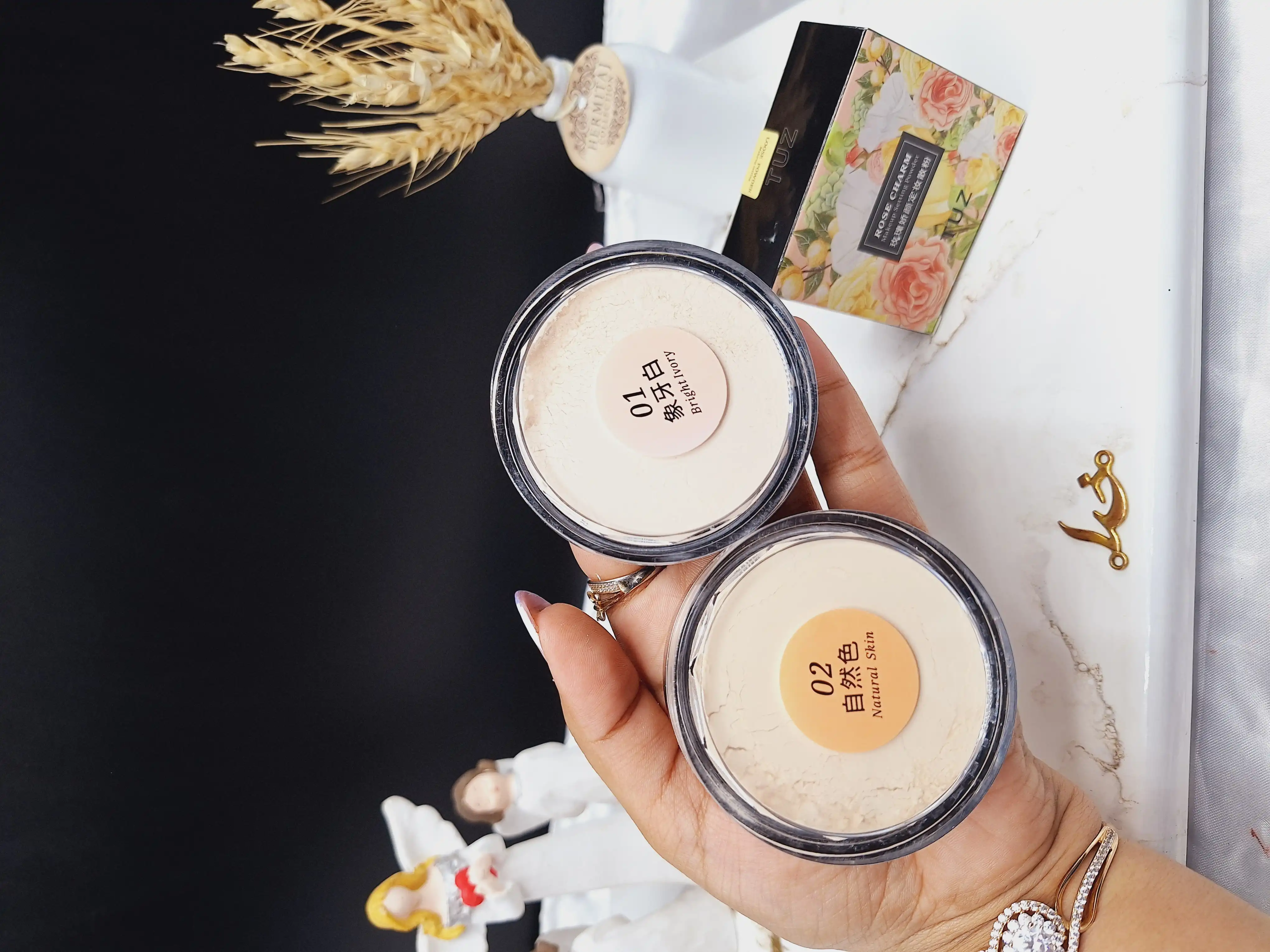 پودر فیکس گل رز توز TUZ کد 1957