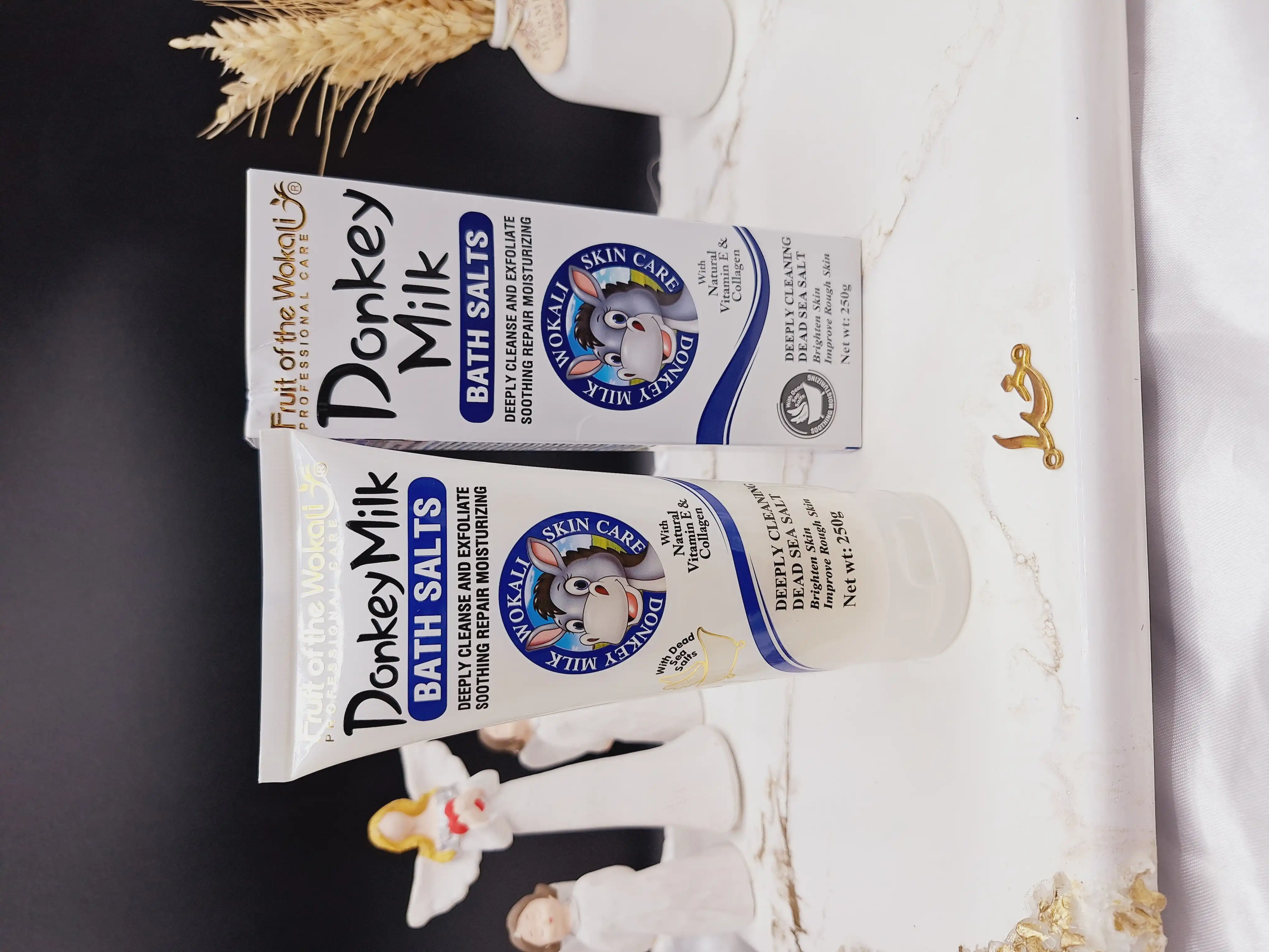 نمک بدن لایه بردار شیر الاغ برند وکالی  Wokali کد HA_3104