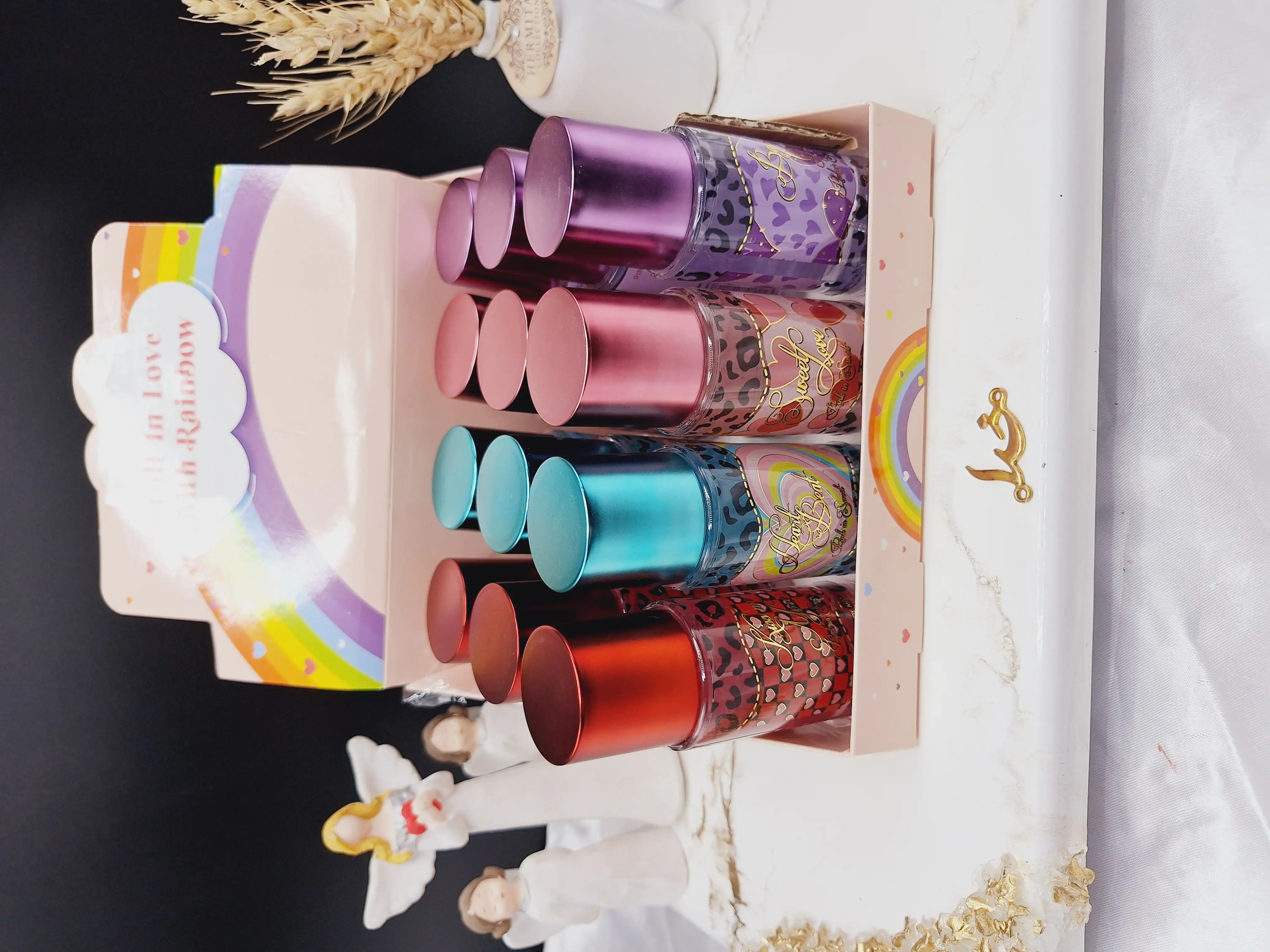 مینی بادی اسپلش 88 میل پلنگی دخترانه Fall In Love With Rainbow