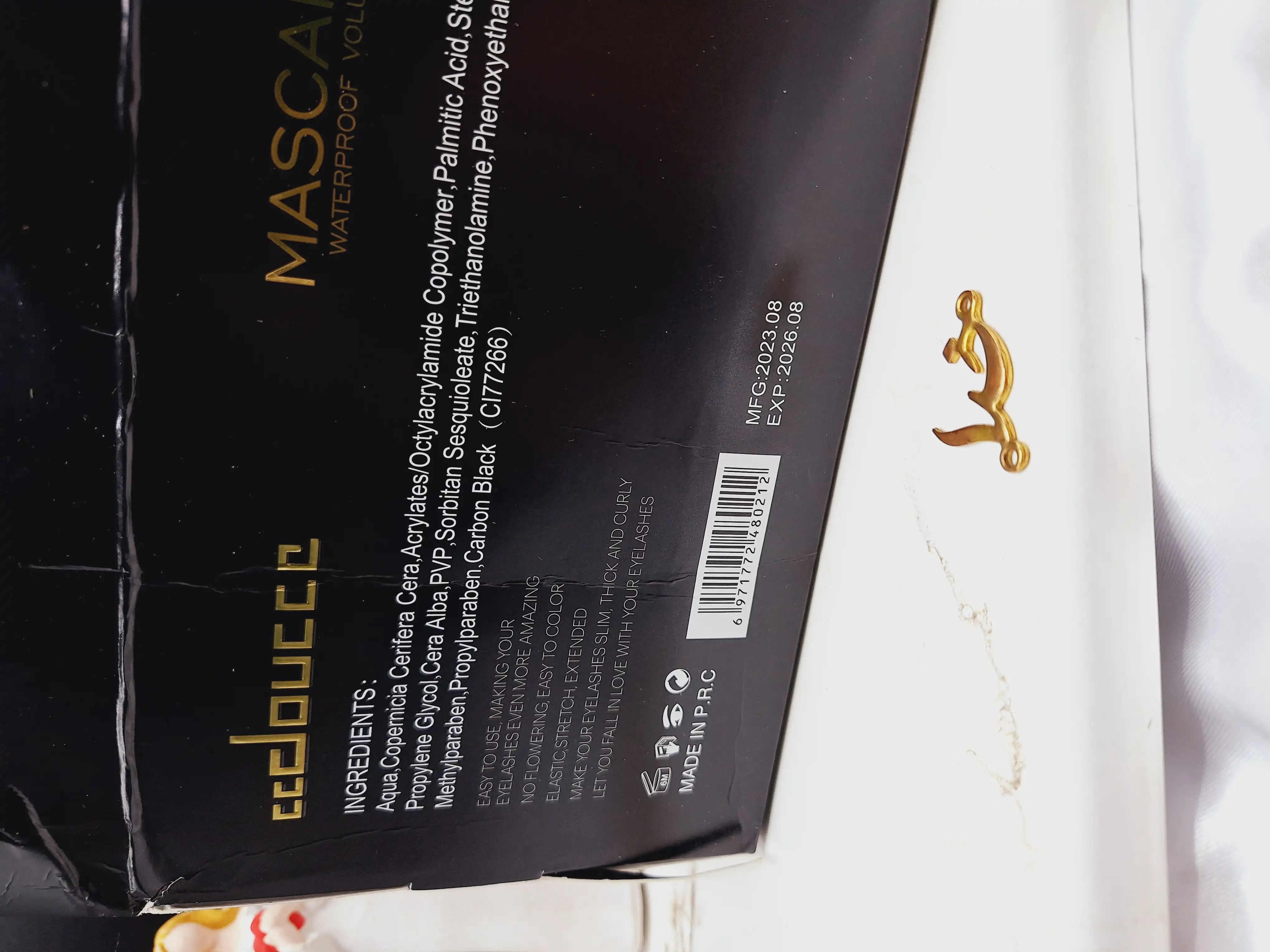 ریمل حجم دهنده ضد آب برند دوسه doucce کد MJ_D2028